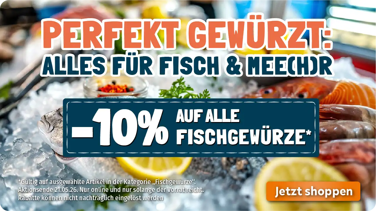 Auf zum Fischmarkt Fischgewürze Aktionsbox