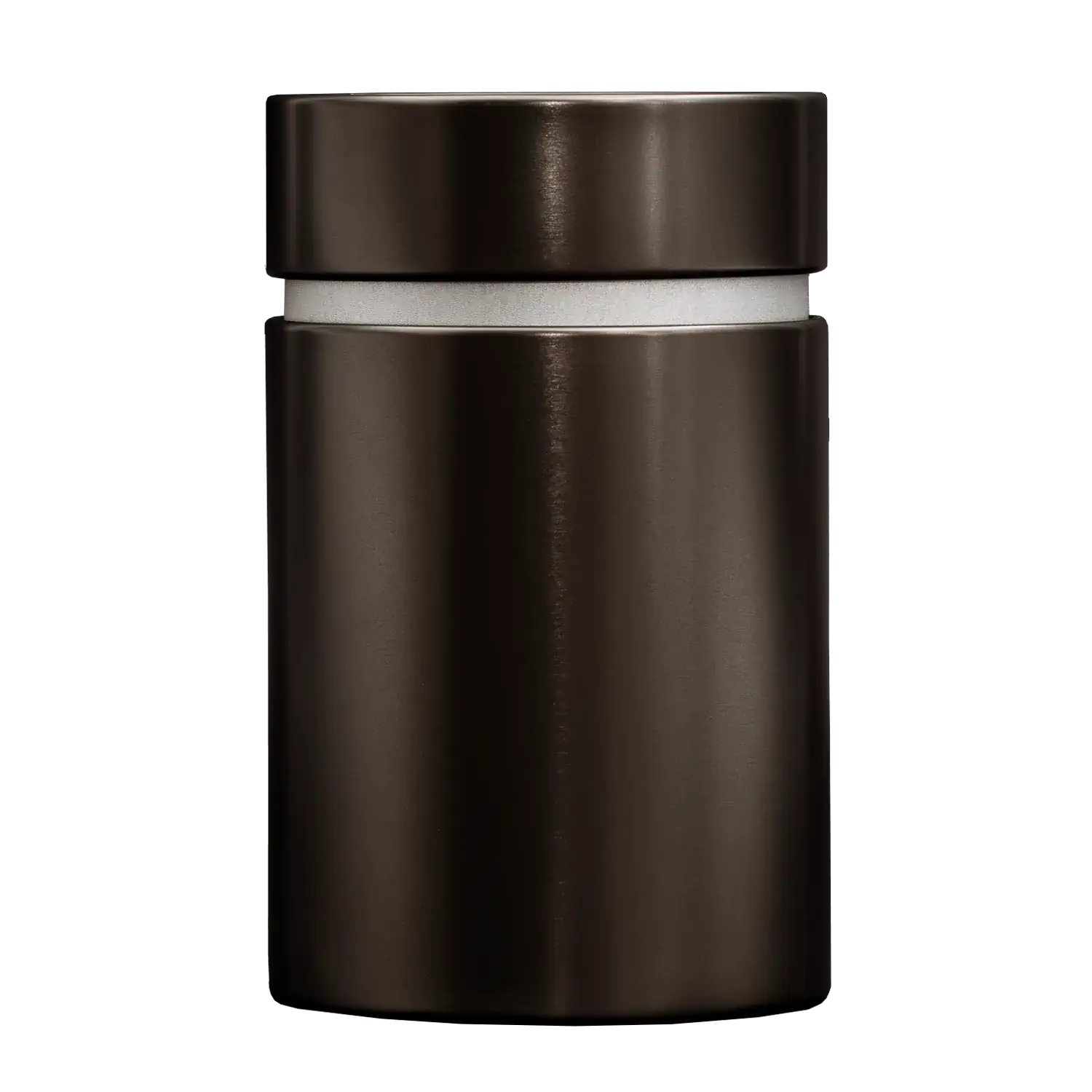 Gewürzdose mit Aromaverschluss, 75 × 117 mm, braun