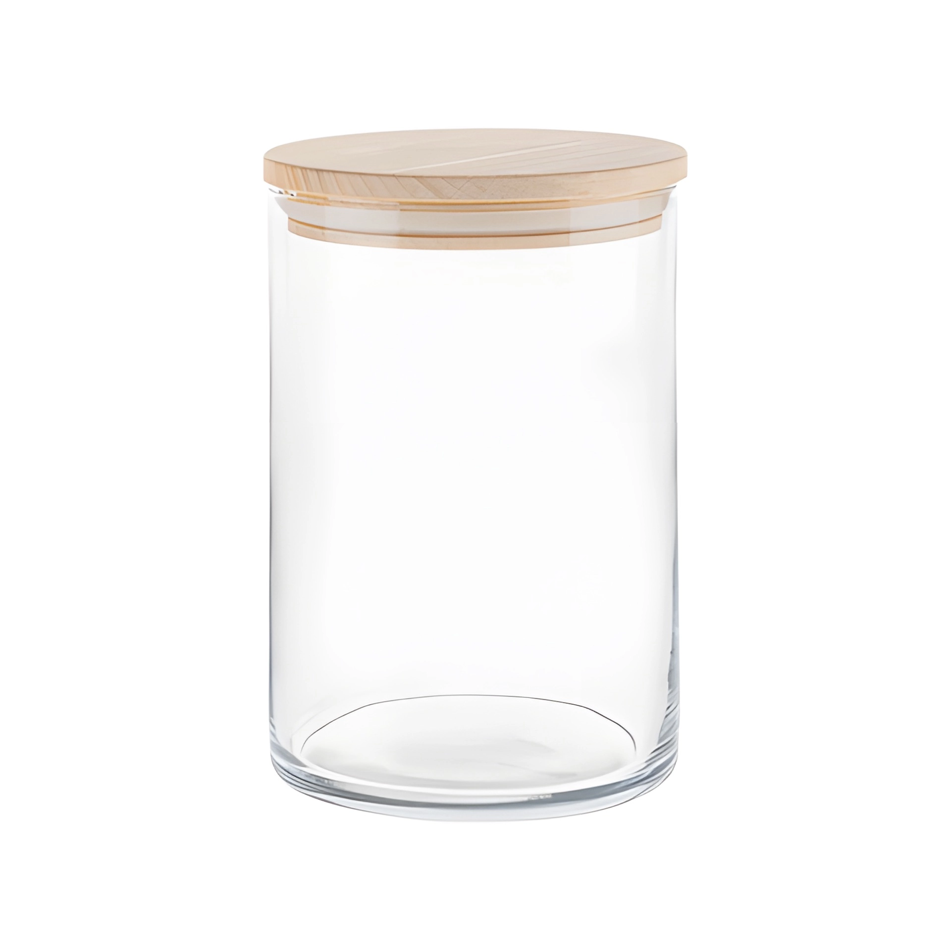 Vorratsglas Inga 880 ml mit Holzdeckel