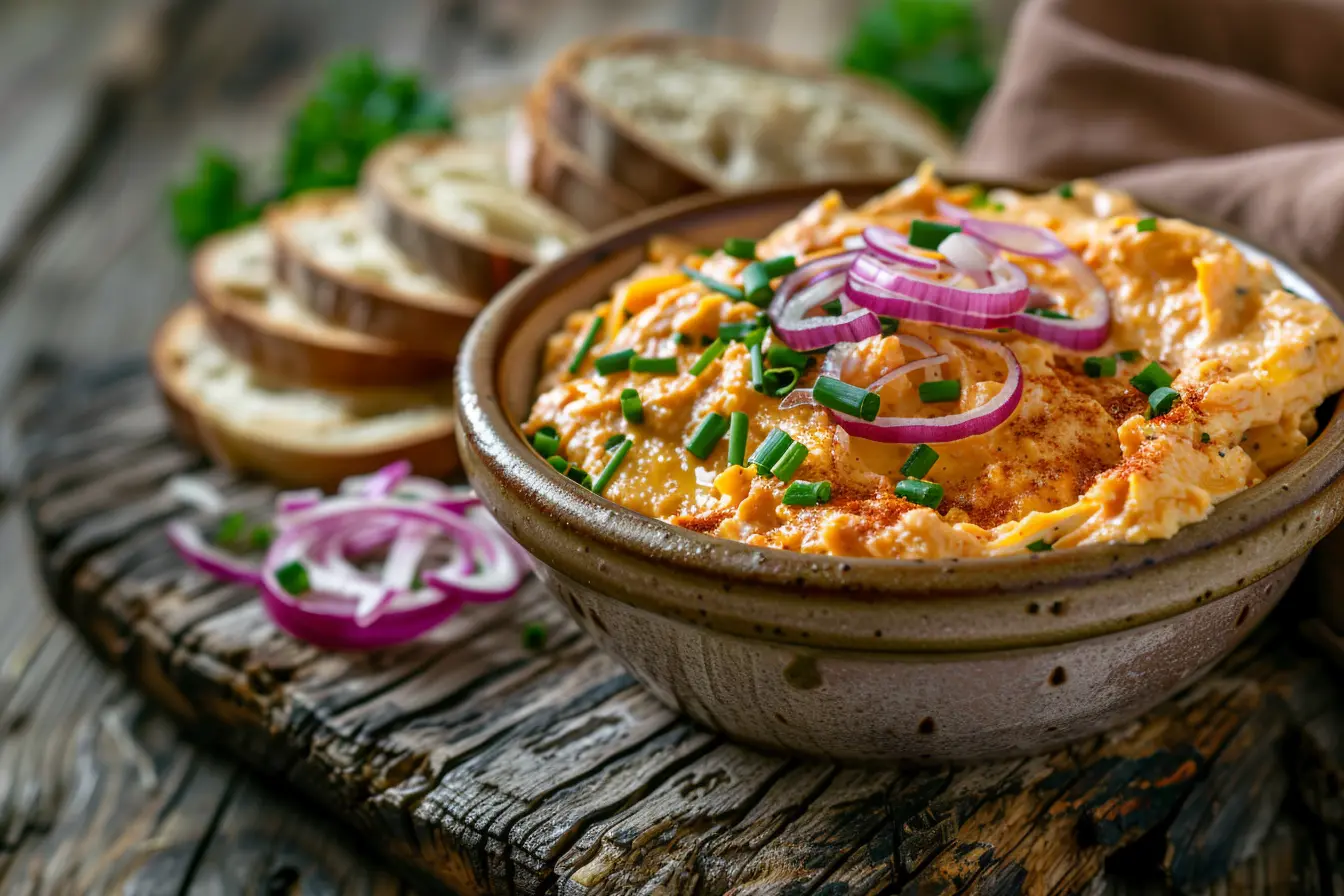 Obazda Rezept Bild bayrisch österreichisch Aufstrich Dip