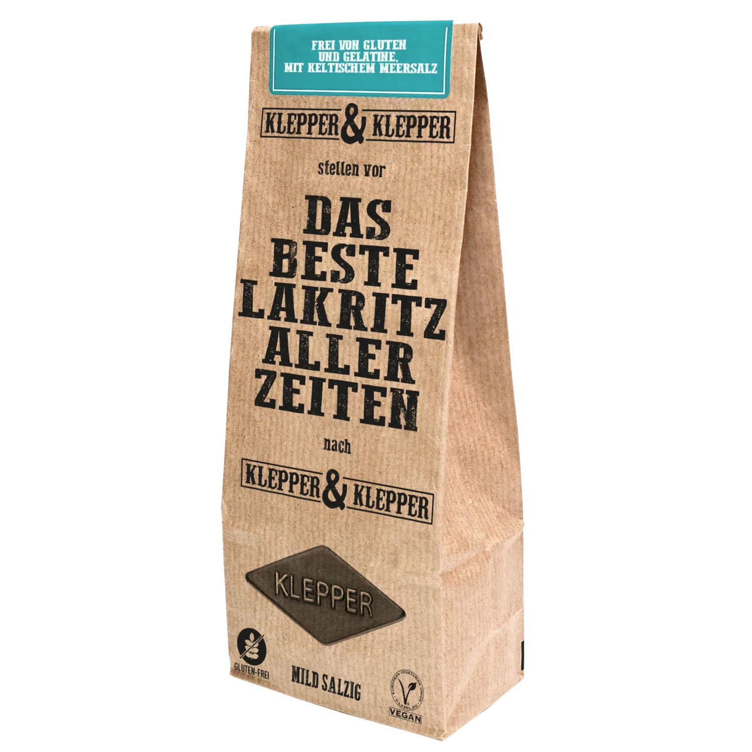 Klepper & Klepper Lakritz, Mild Salzig