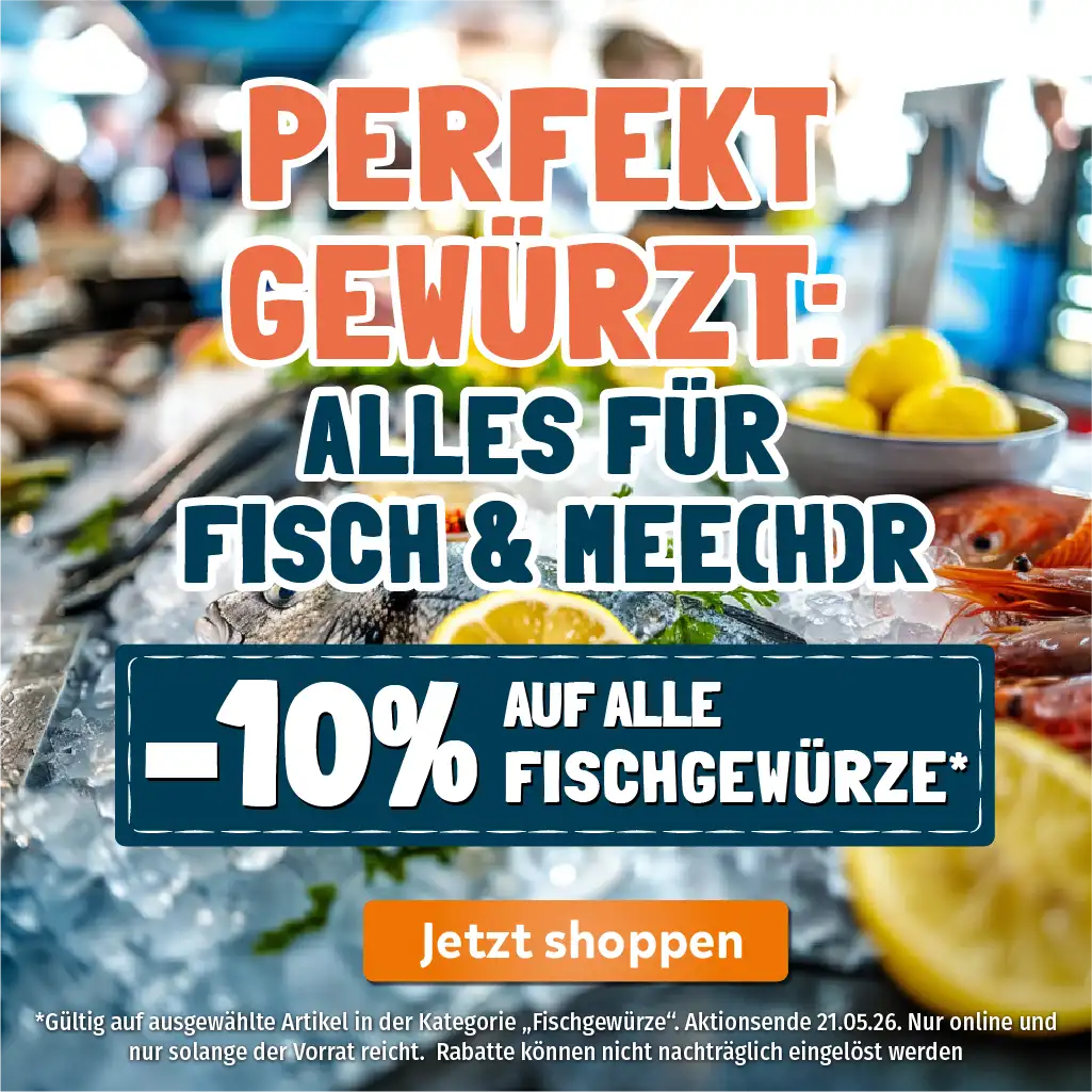 Auf zum Fischmarkt Fischgewürze Mobile Header
