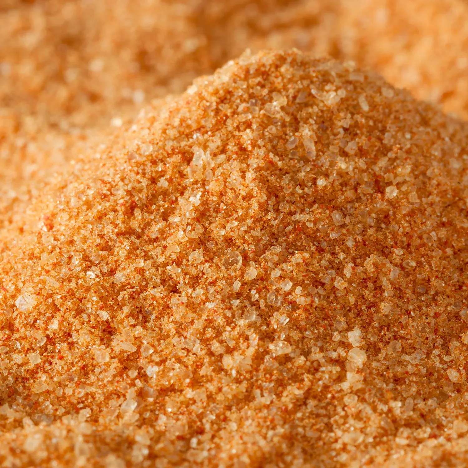 Detailansicht von gemahlenem Rauchsalz „La Vera Style“