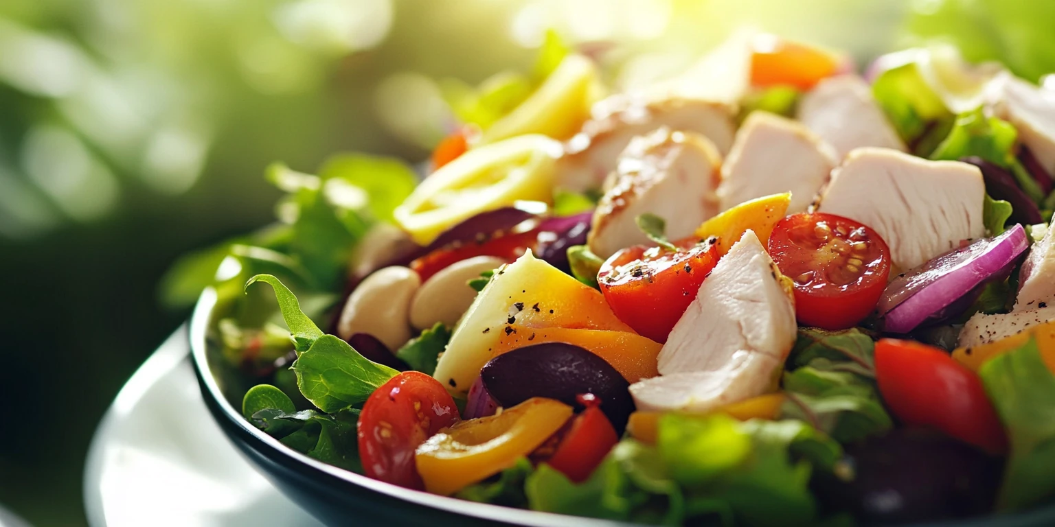 Salade Niçoise mit Kräutern der Provence verfeinert