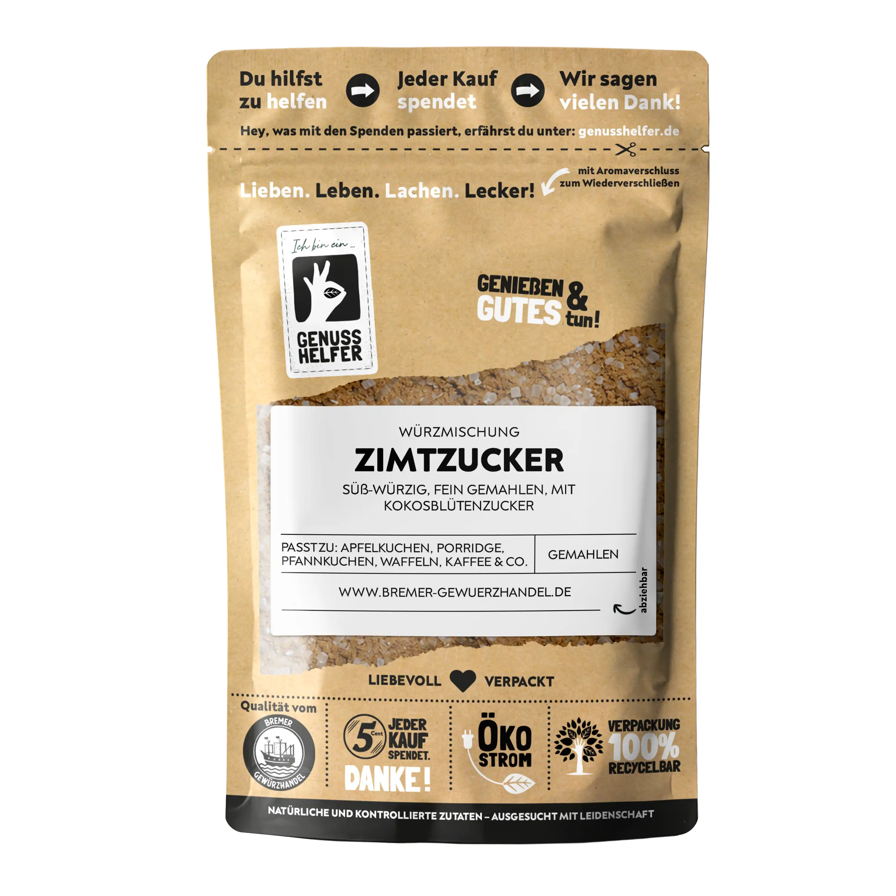 Zimtzucker fein