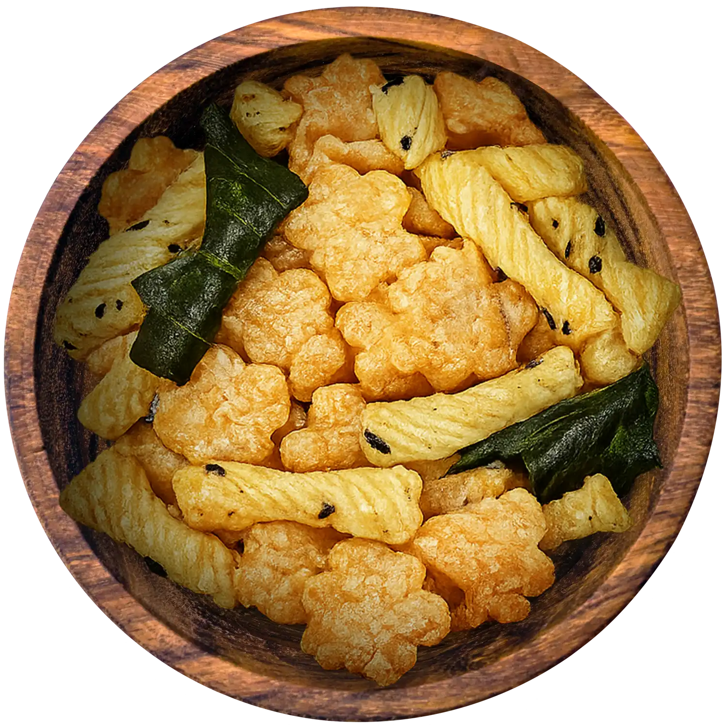 Spicy Thai Mix, Reiscracker mit Zitronengras & Limette