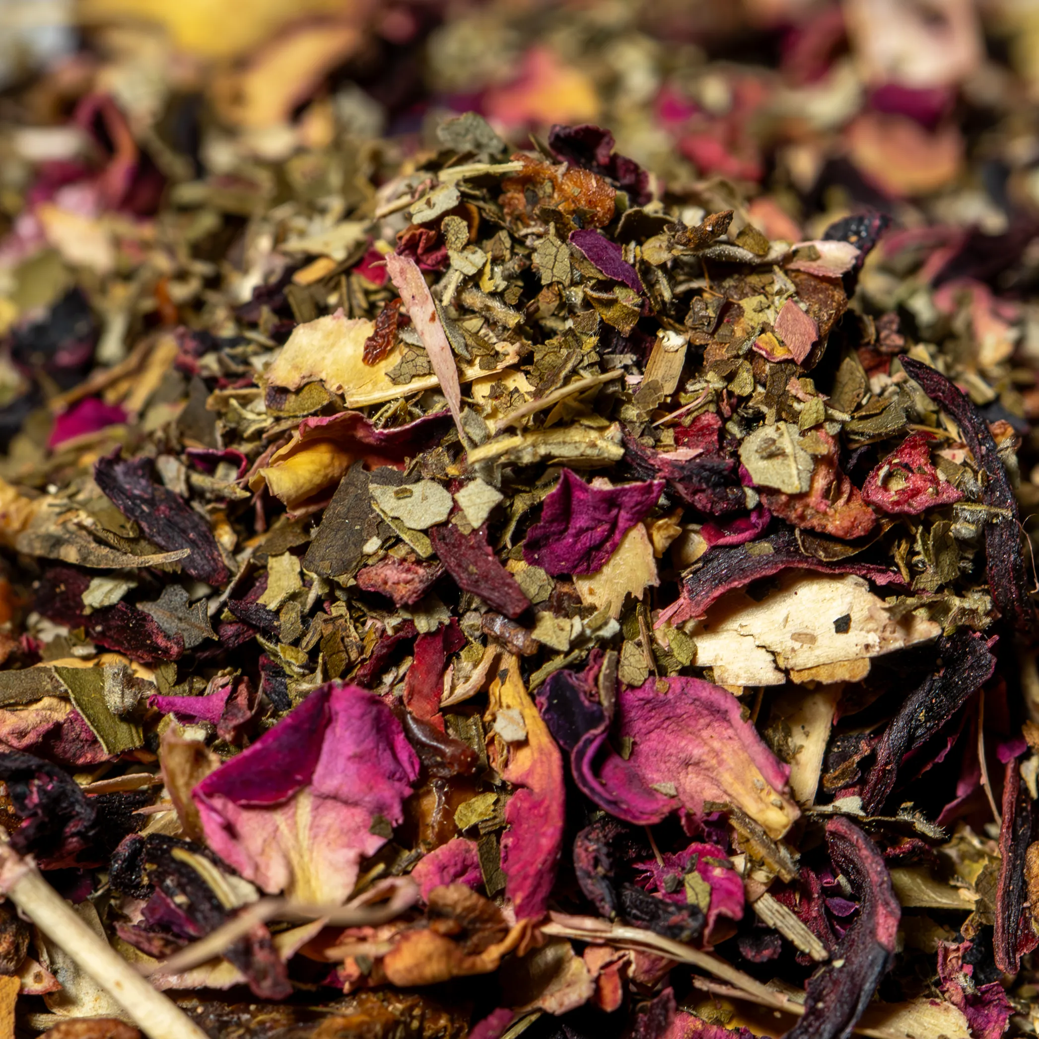 Detailansicht des Kräutertees „Immunstark“