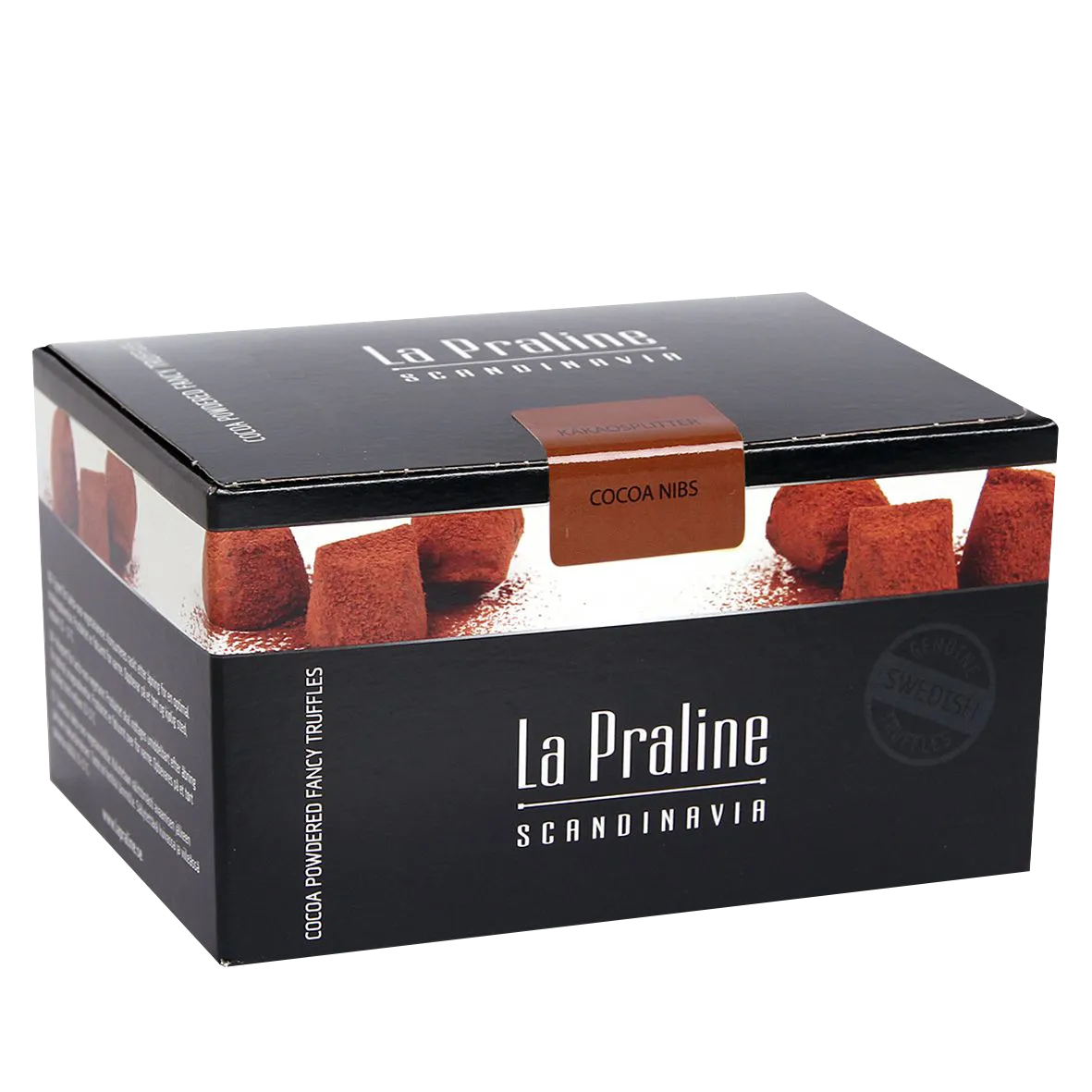La Praline Chocolate Truffles Cocoa Nibs