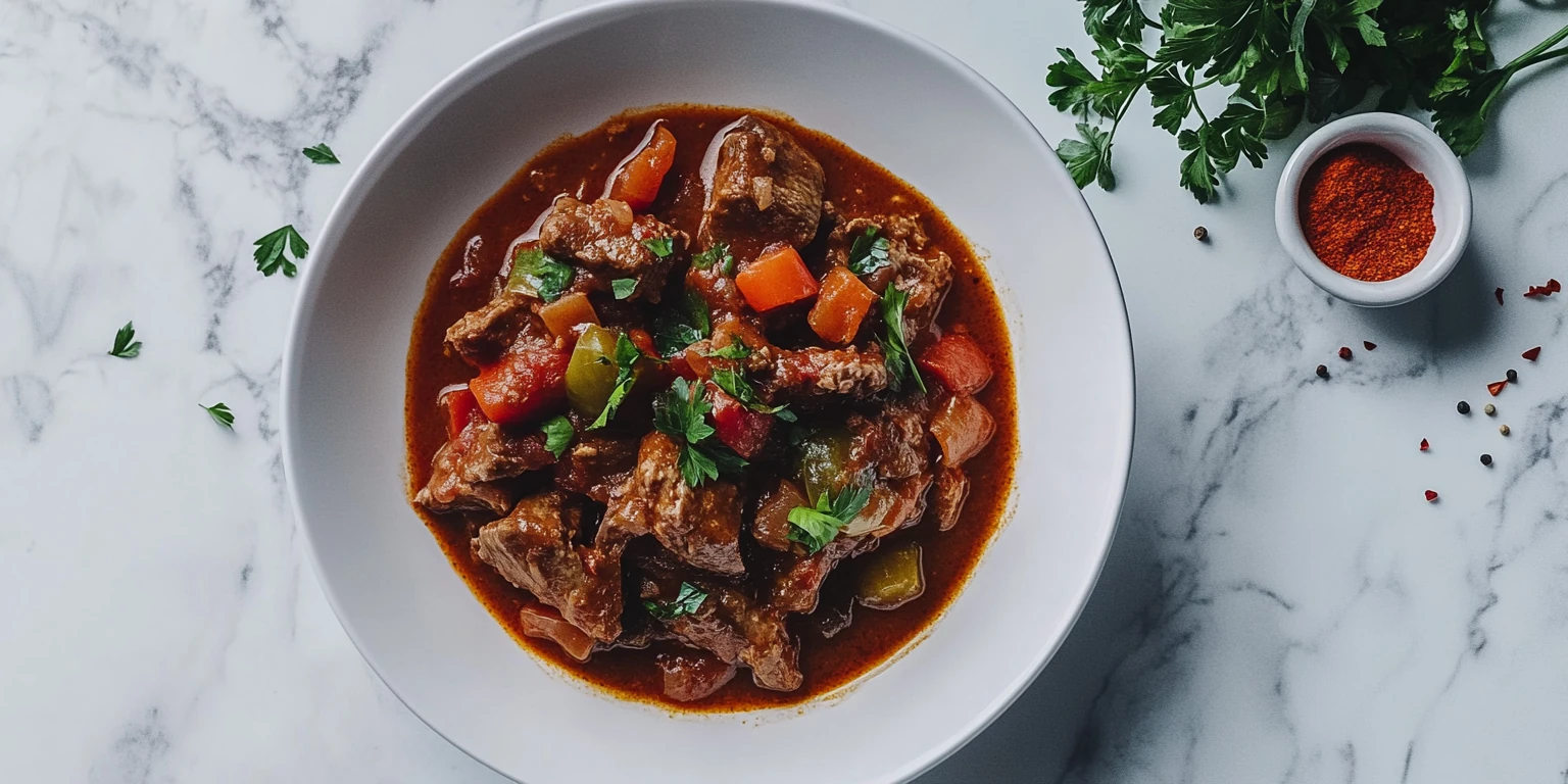 Gulasch mit Paprika Delikatess, gemahlen