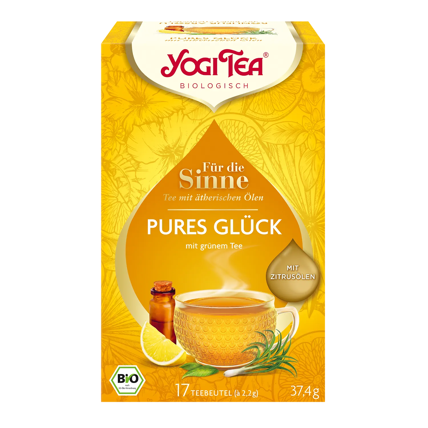 YOGI TEA® Für die Sinne - pures Glück, BIO