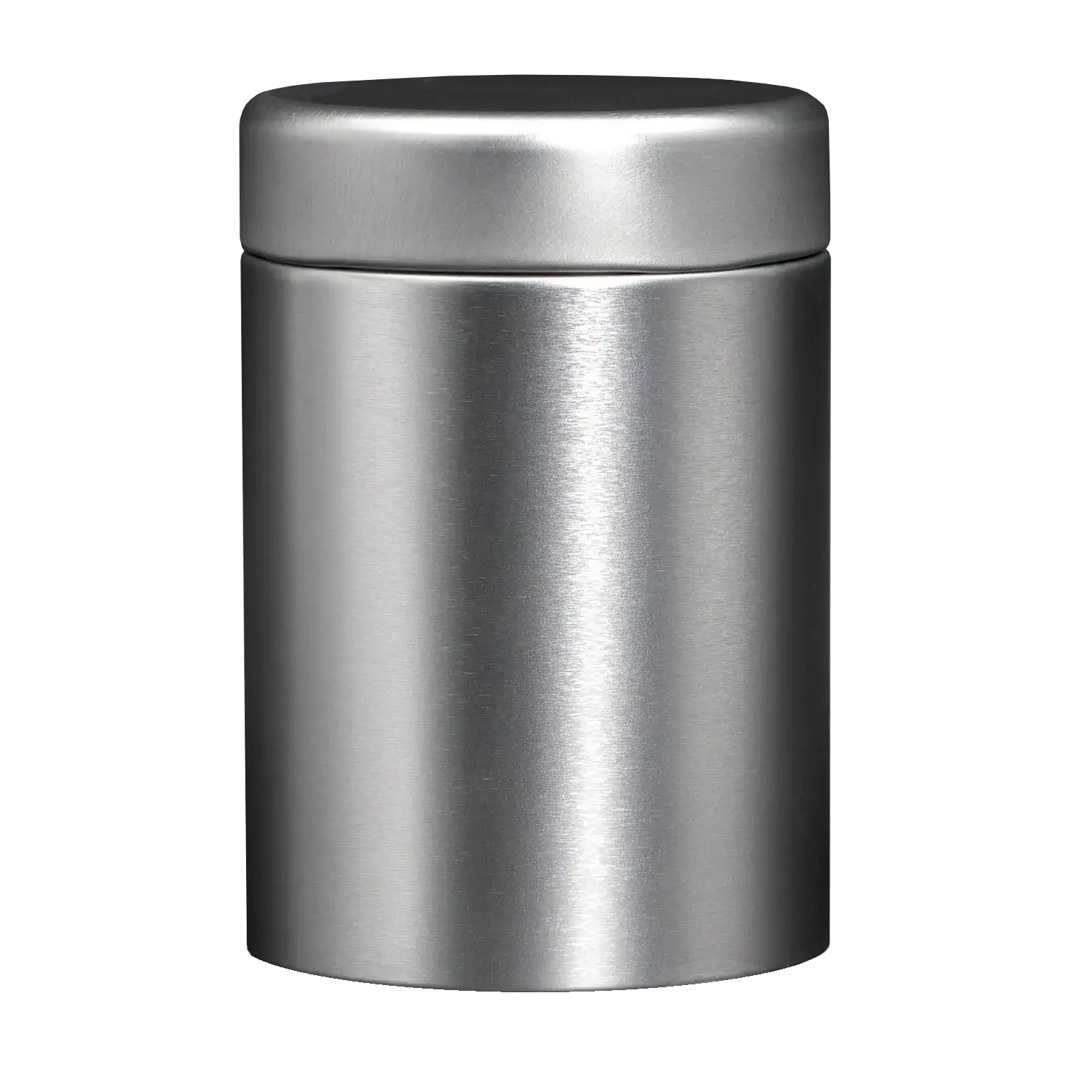 Gewürzdose, rund, 75 x 110 mm Runde Weißblech-Gewürzdose, 75×110 mm