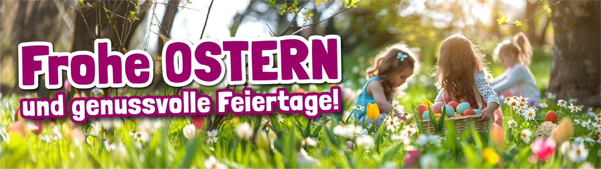 Ostergrüße Frohe Ostern Headerbanner
