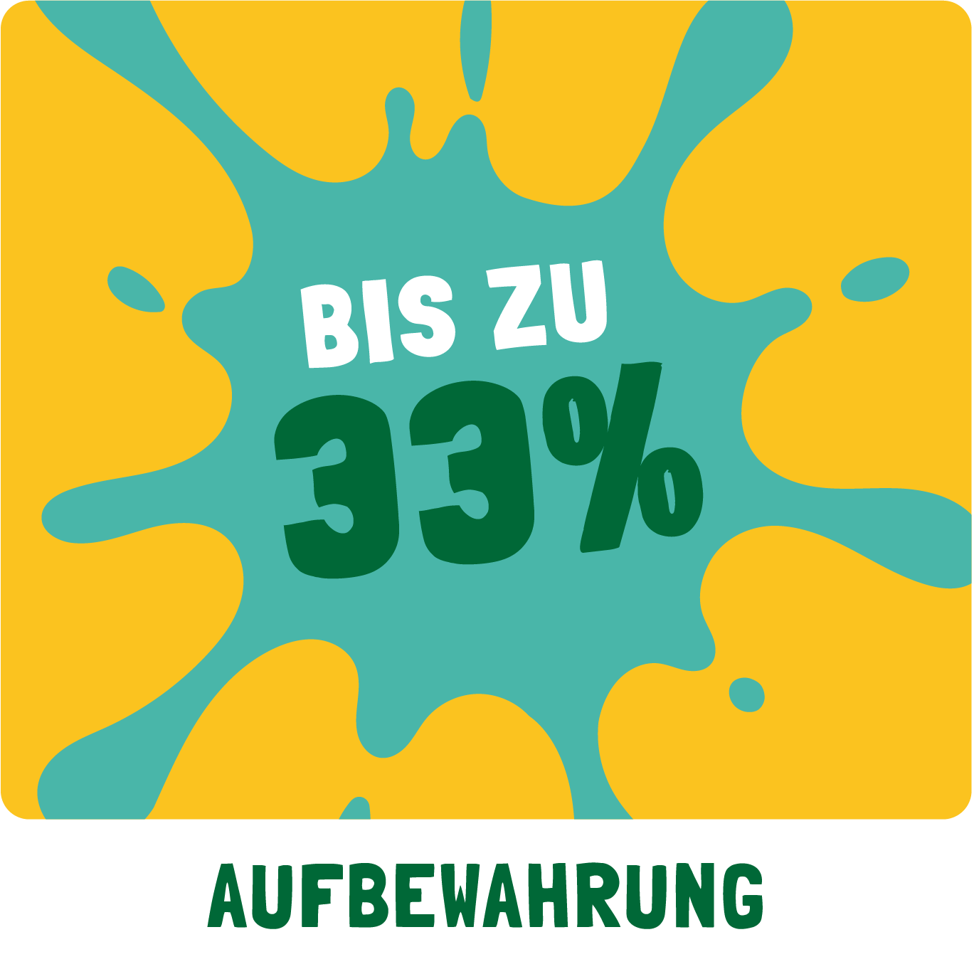 Bis zu 33% Rabatt auf die Kategorie Aufbewahrung!