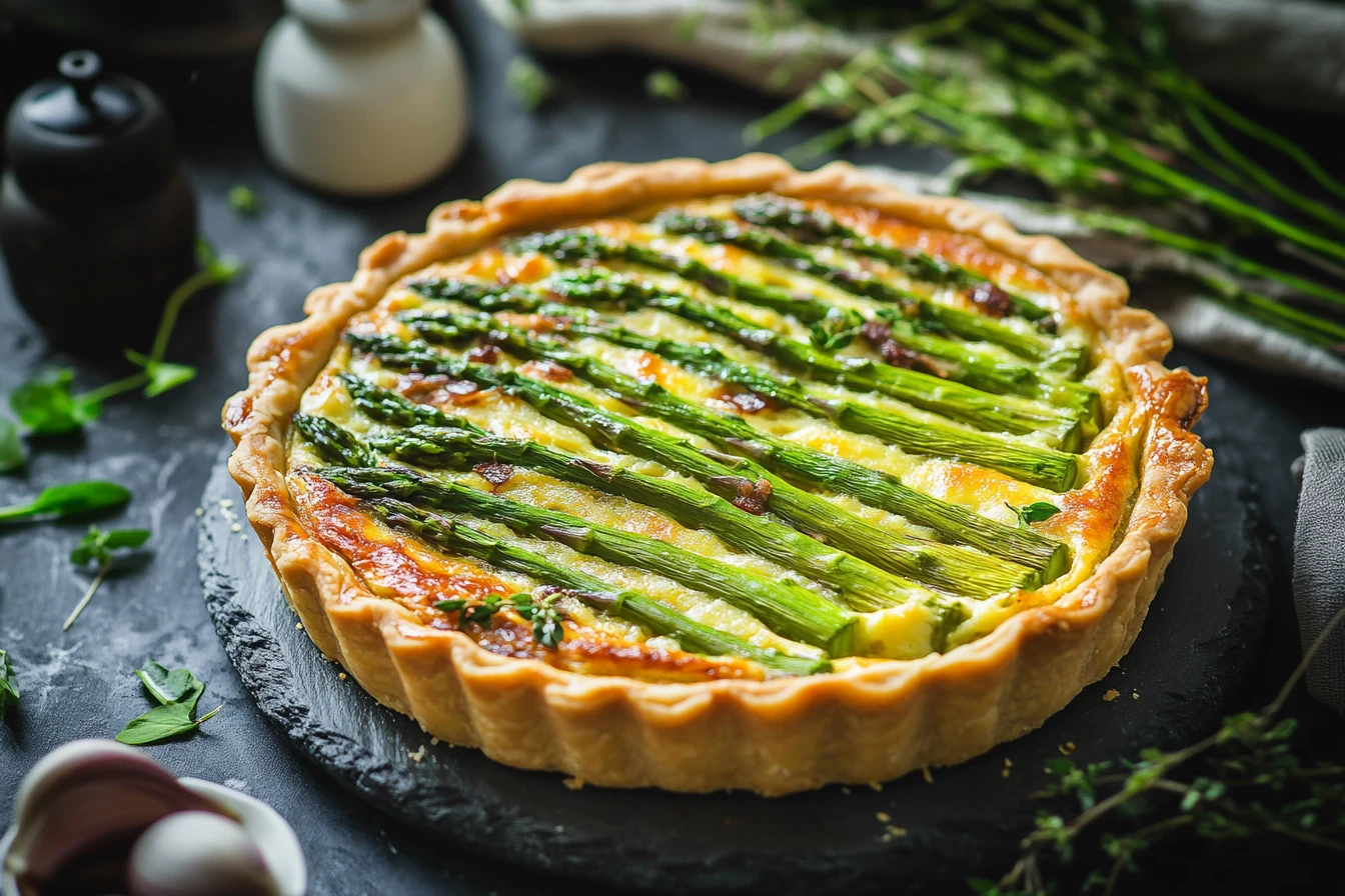 Spargelquiche Spargelquiche