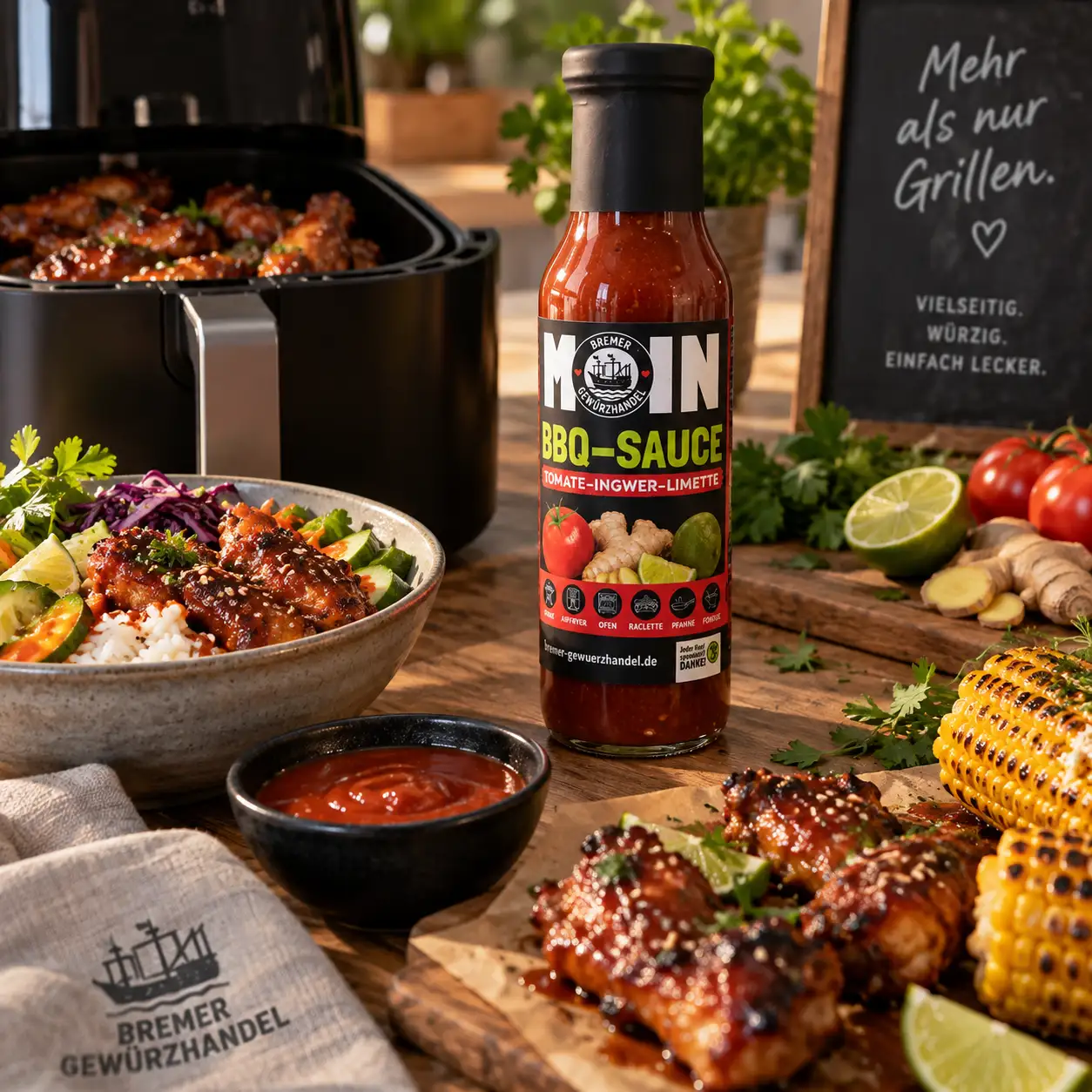 BBQ Sauce Limette & Ingwer
