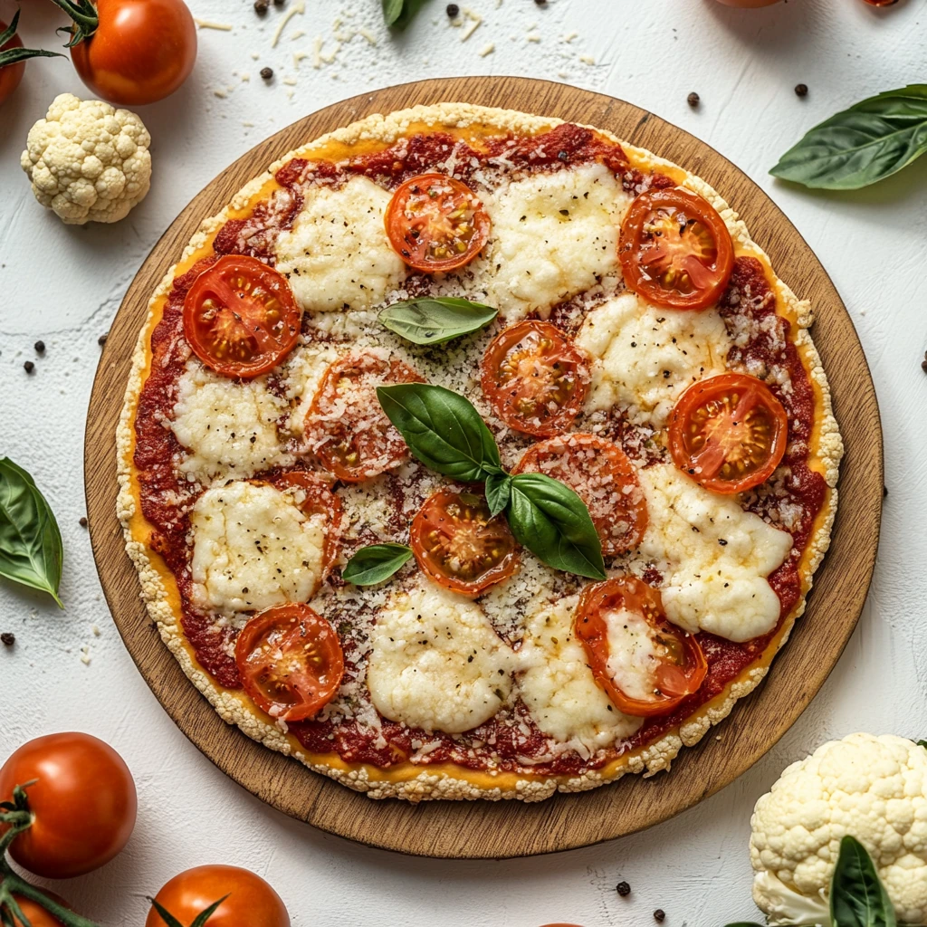 Blumenkohlpizza Blumenkohlpizza