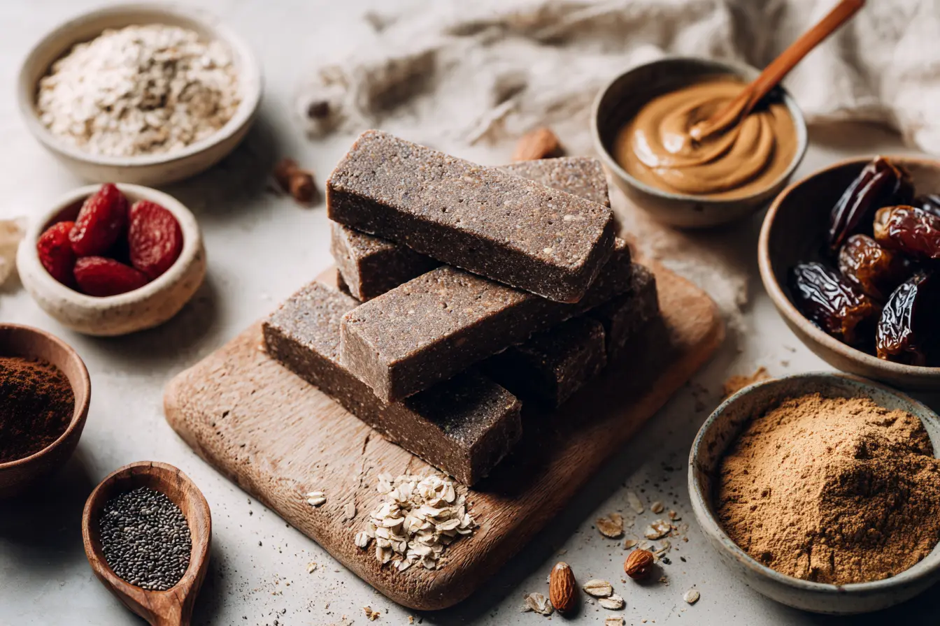 Rezept Proteinriegel Eiweißriegel selbermachen selbstgemacht