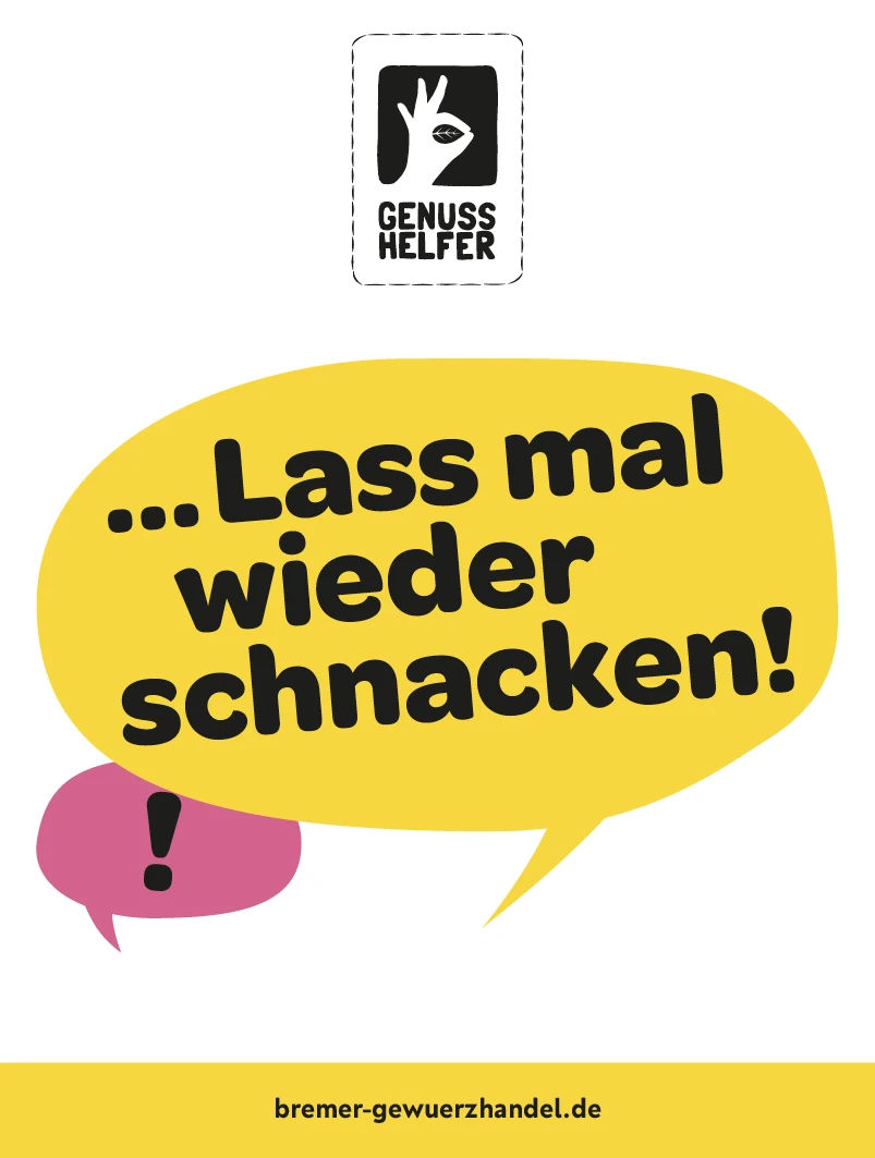 Nuss-Frucht-Mischung „Lass mal schnacken“ in einem Glas mit individualisierbarem Etikett