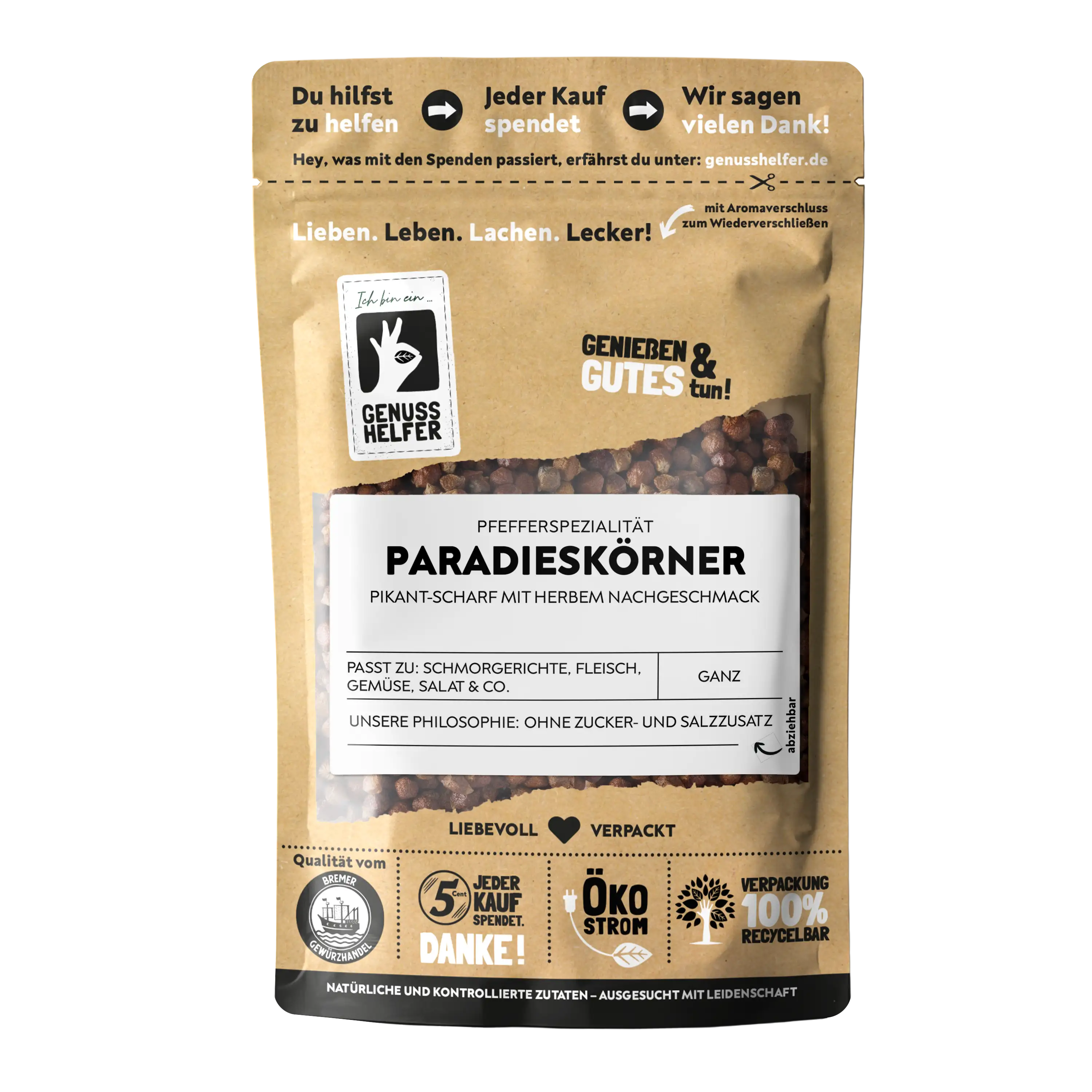 Paradieskörner, ganz Paradieskörner, ganz