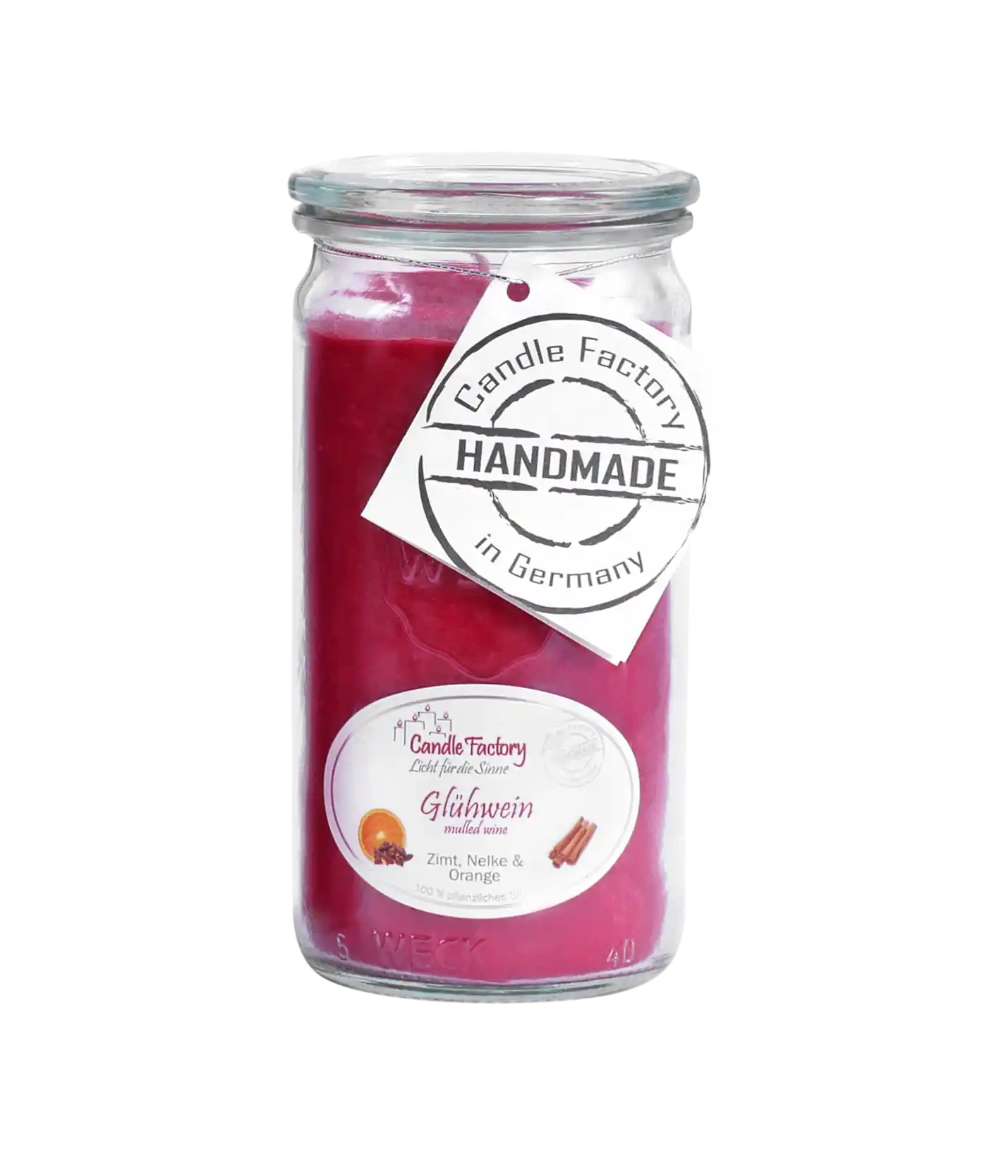 Spendenkerze Glühwein