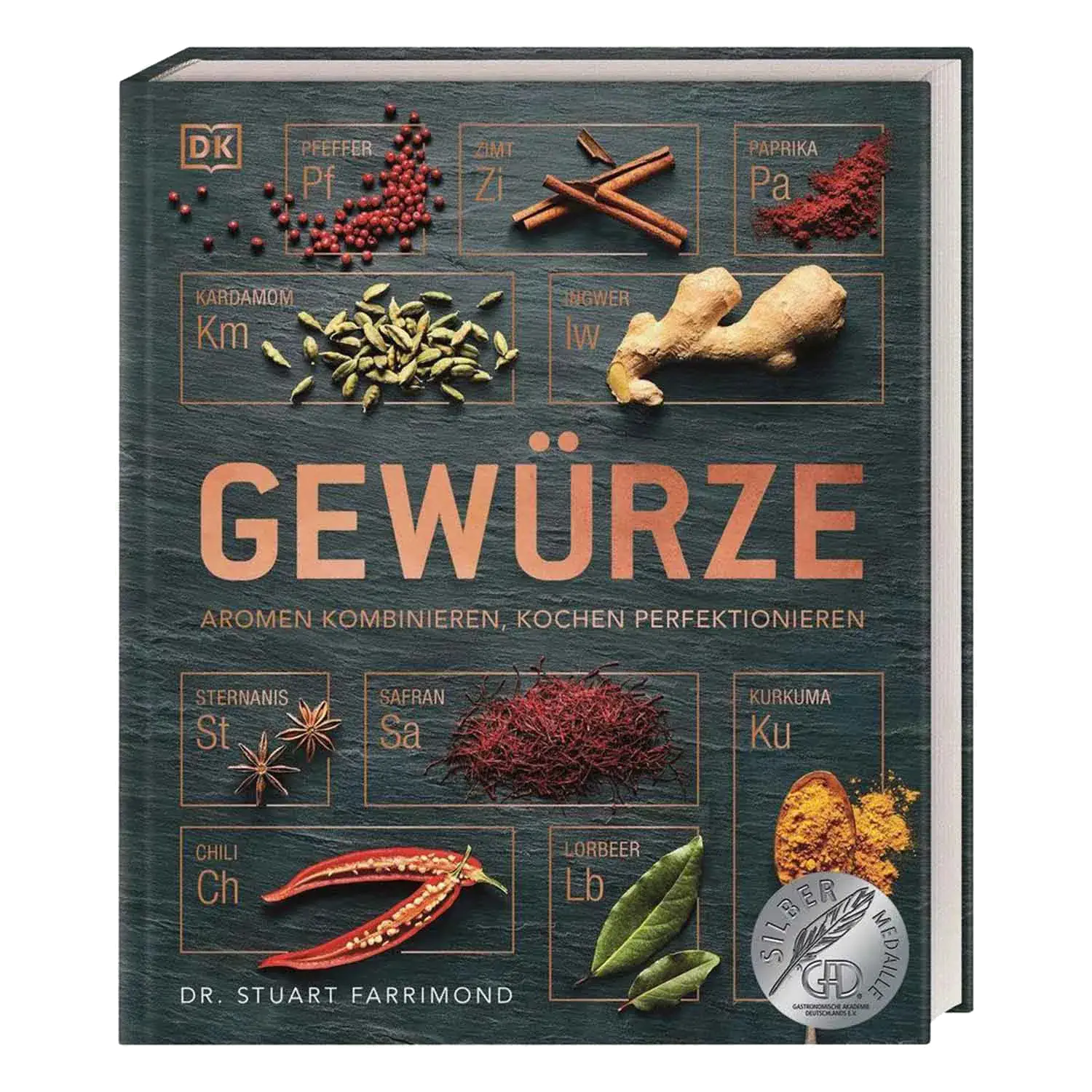 Gewürze / Stuart Farrimond Ansicht des Buchs „Gewürze“ von Stuart Farrimond