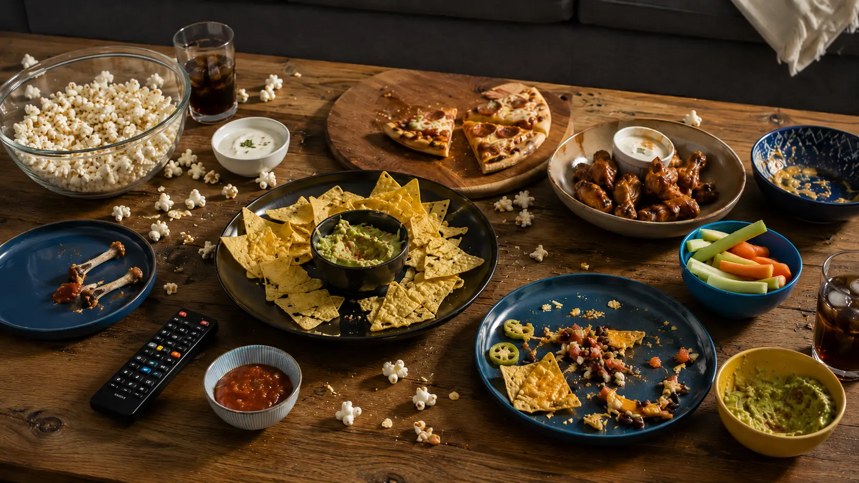 Fußball WM 2026 Snacks Tisch Fingerfood
