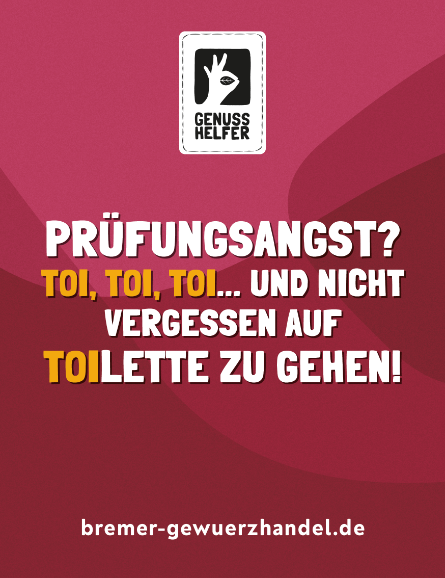 GeNUSSmischung - Prüfungsangst?
