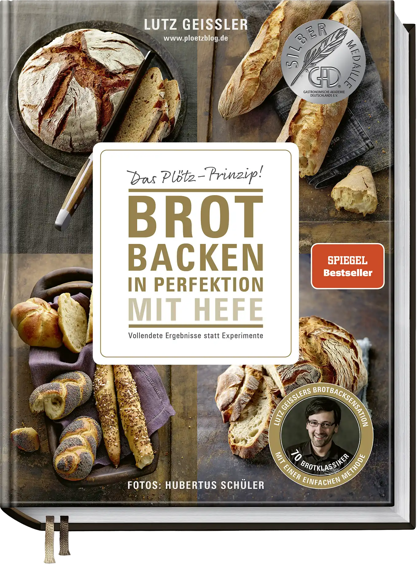 Brot backen in Perfektion mit Hefe Lutz Geissler Das Plötz Prinzip Buchcover neu