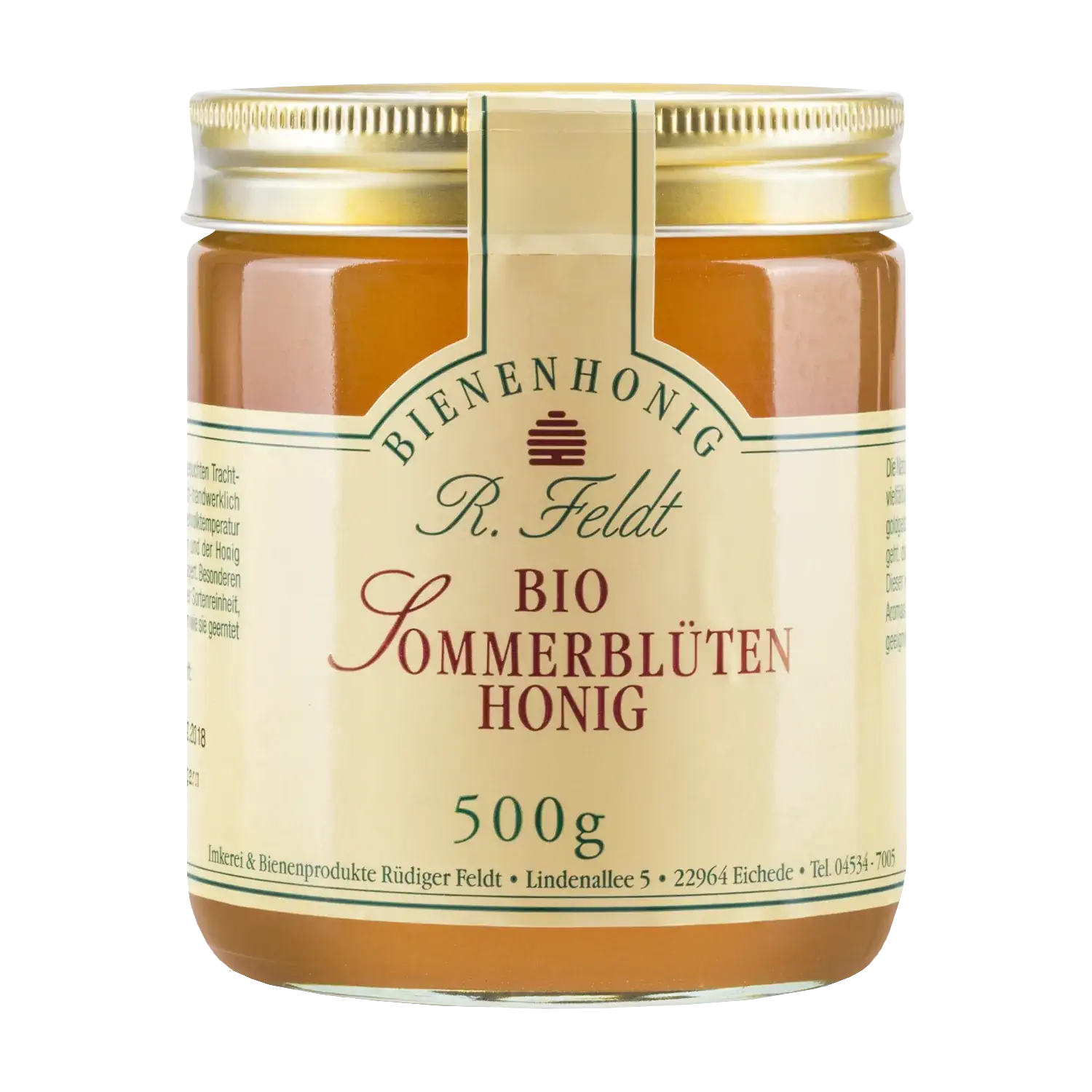 Sommerblütenhonig BIO Sommerblütenhonig (Bio) im Glas