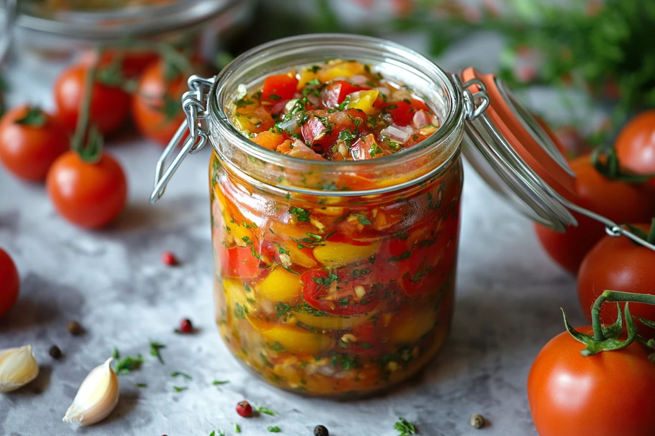 Fermentieren: Tomaten-Salsa Fermentieren: Tomaten-Salsa