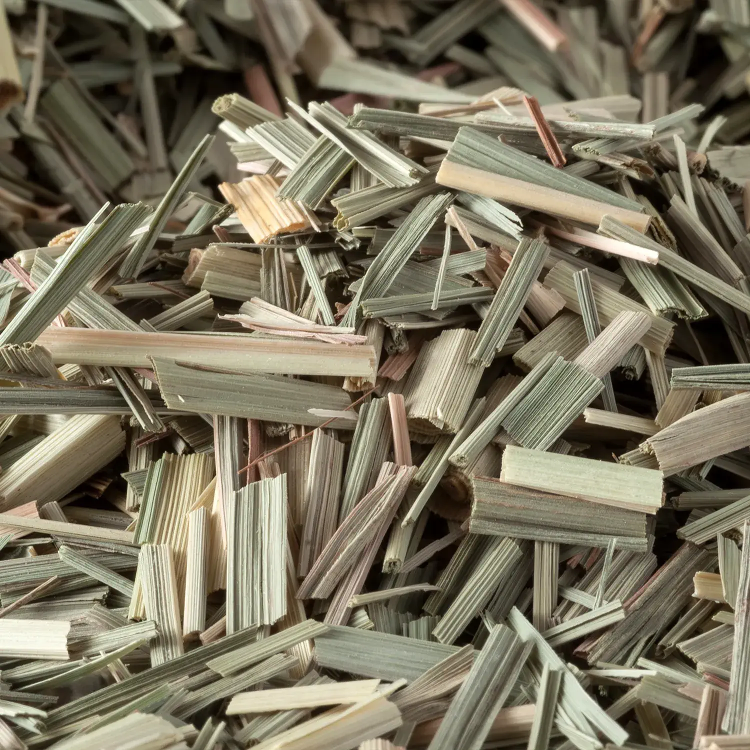 Nahaufnahme von losem Lemongras-Tee