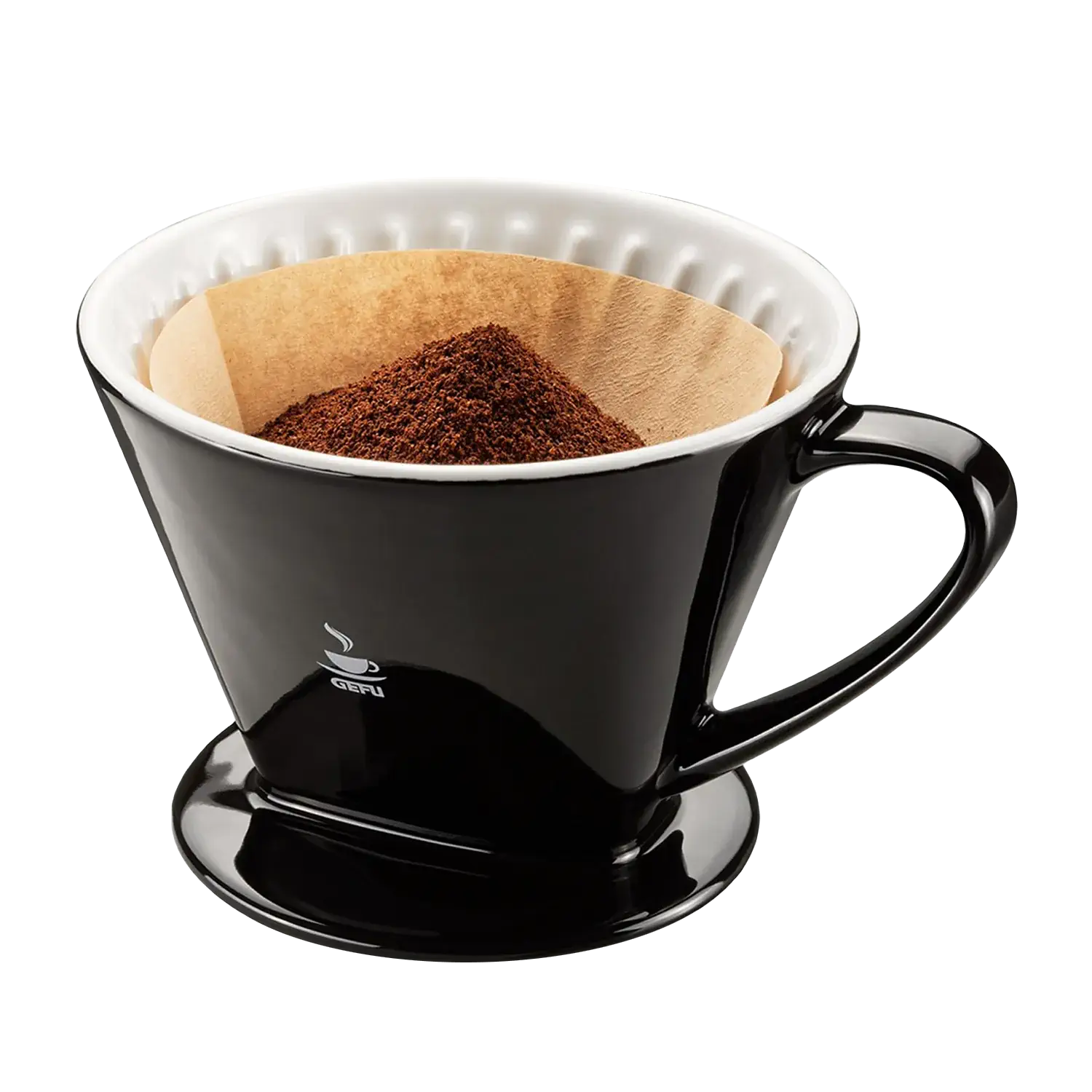 GEFU Kaffeefilter STEFANO, Größe 4 GEFU Kaffeefilter „Stefano“ in Schwarz