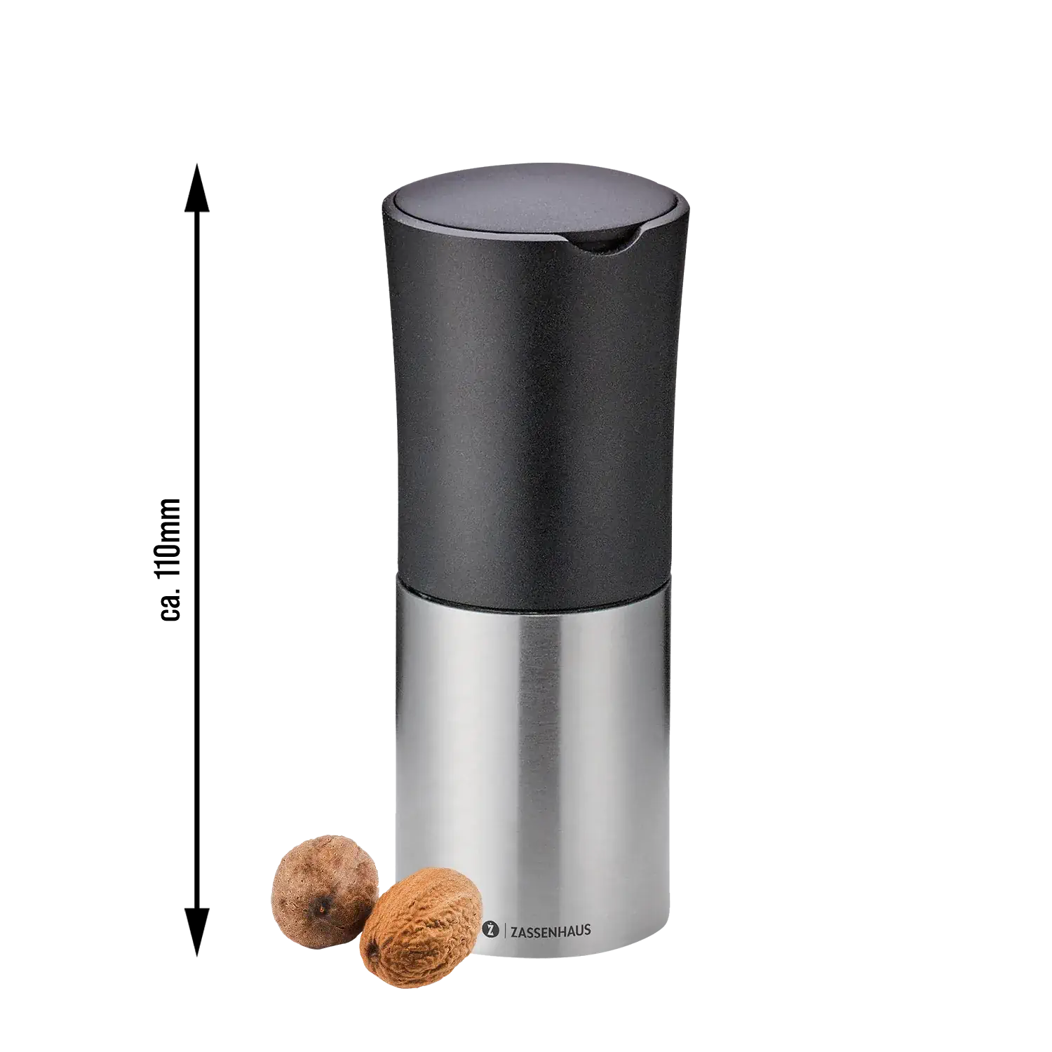 Zassenhaus Muskatmühle DUO, 11 cm Zassenhaus DUO Muskatmühle 11 cm