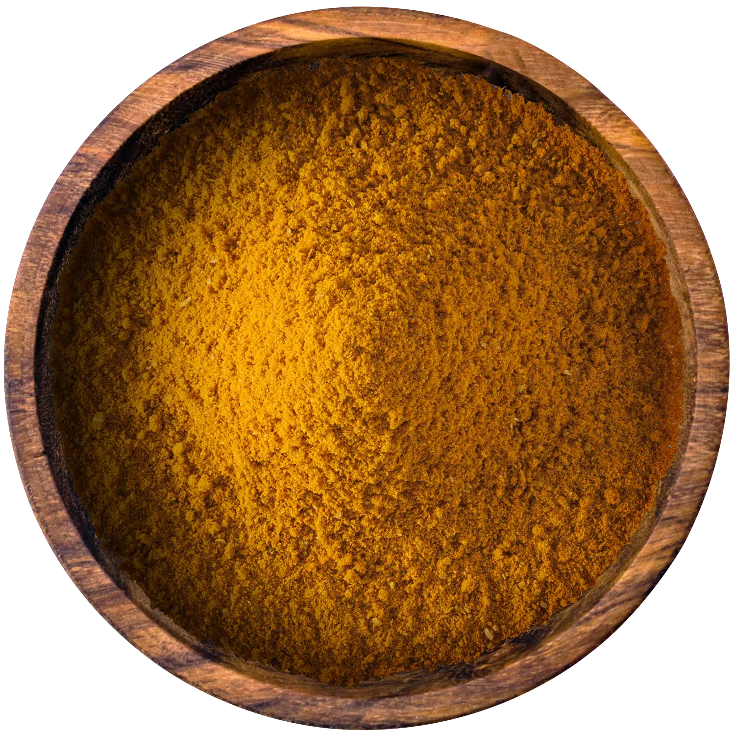Curry Englisch, gemahlen Vorderansicht eines Beutels mit englischem Currypulver