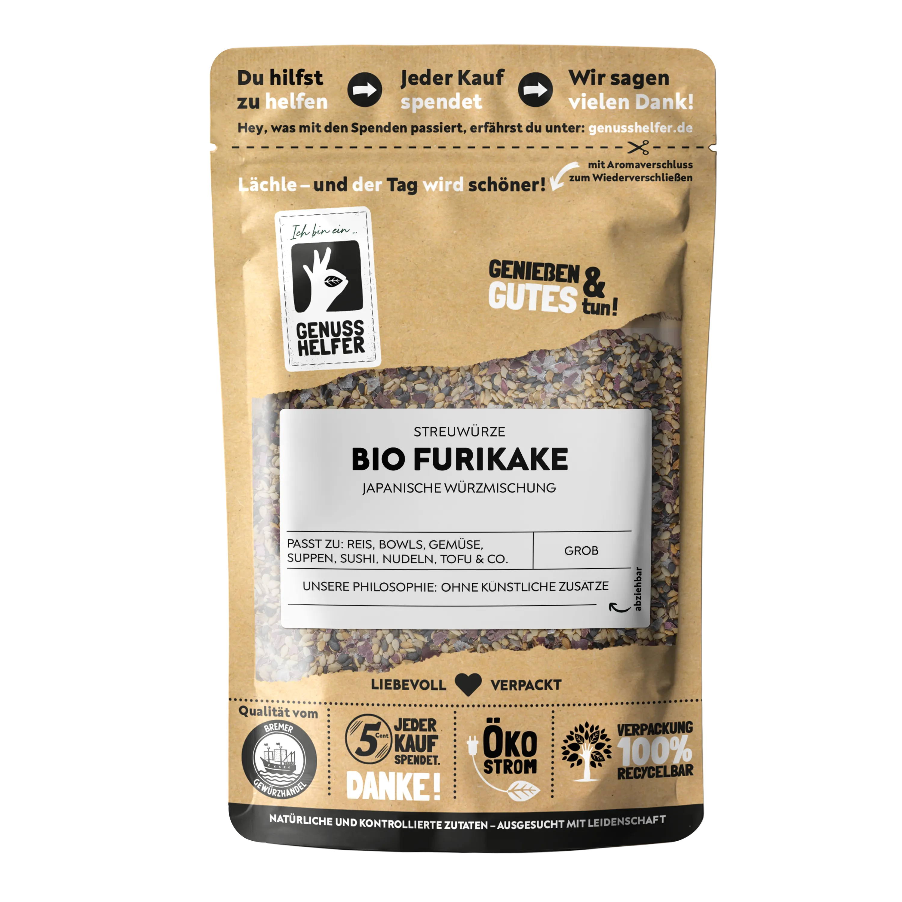 Furikake, BIO, jap. Würzmischung