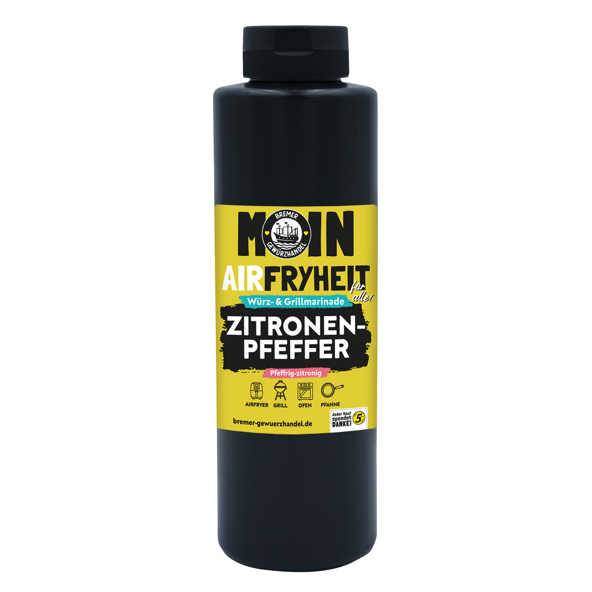 Airfryheit Würz- und Grillmarinade „Zitronenpfeffer“