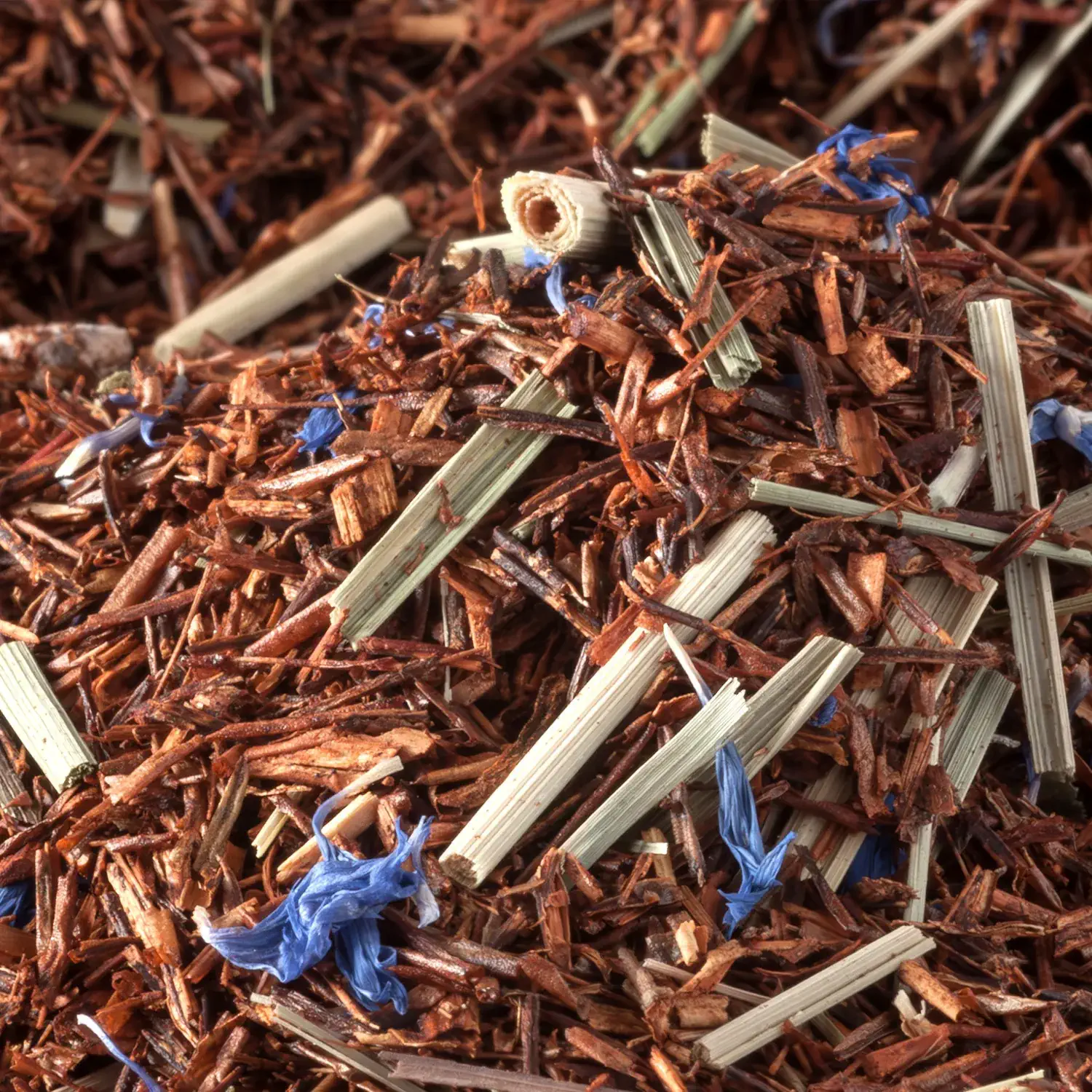 Nahaufnahme von losem Rooibos-Tee Kalahari