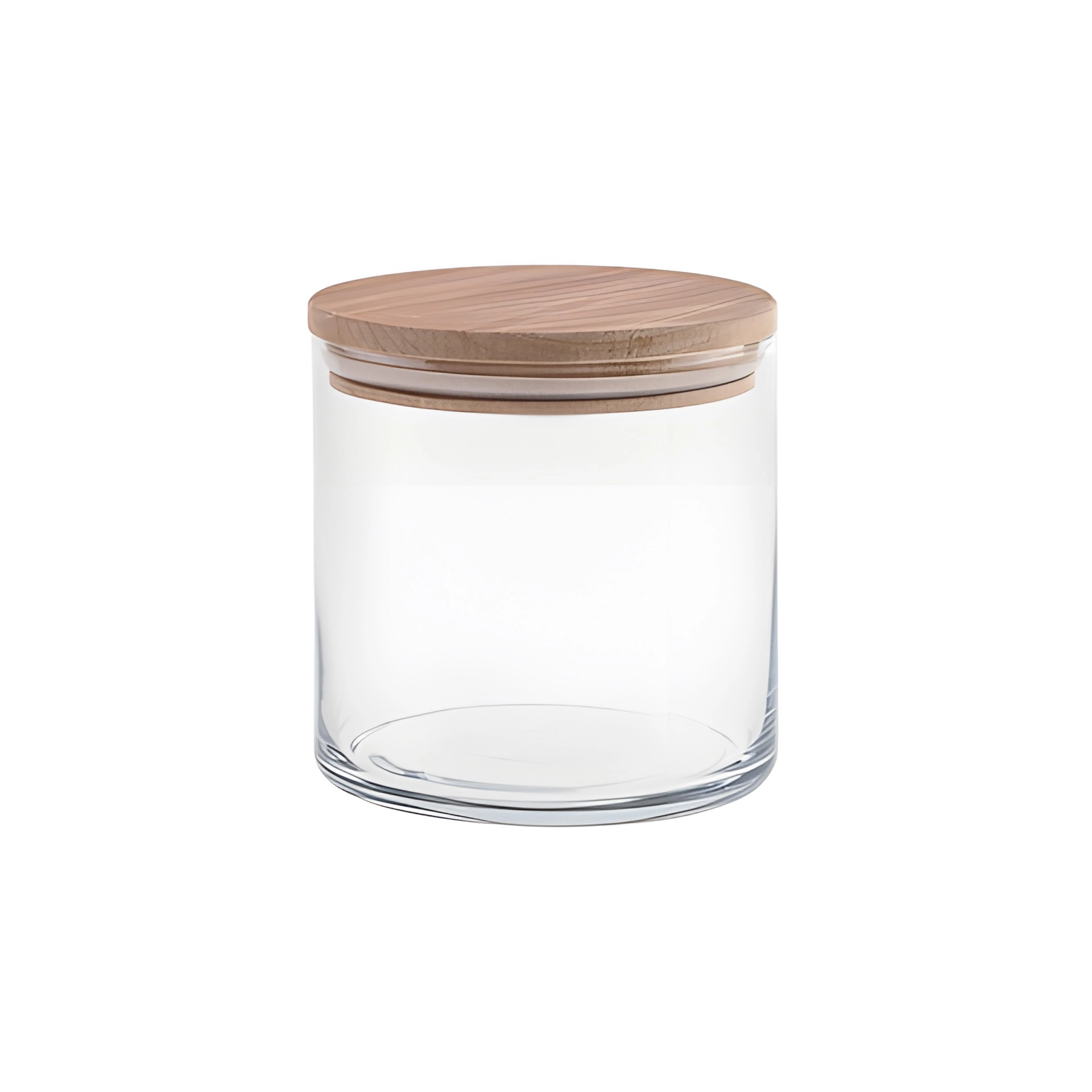 Vorratsglas Inga 530 ml, mit Holzdeckel