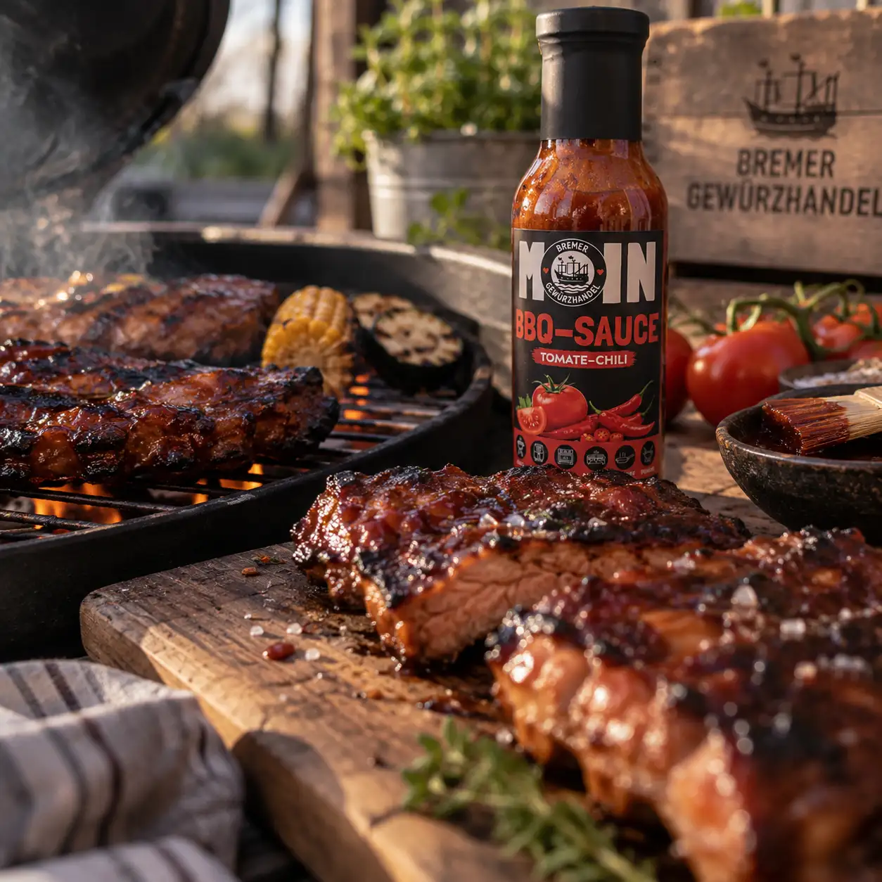 BBQ Sauce Tomate & Chili