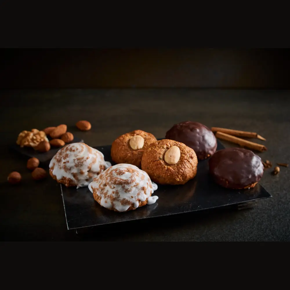Elisenlebkuchen Mini sortiert, 6 Stk., 150g