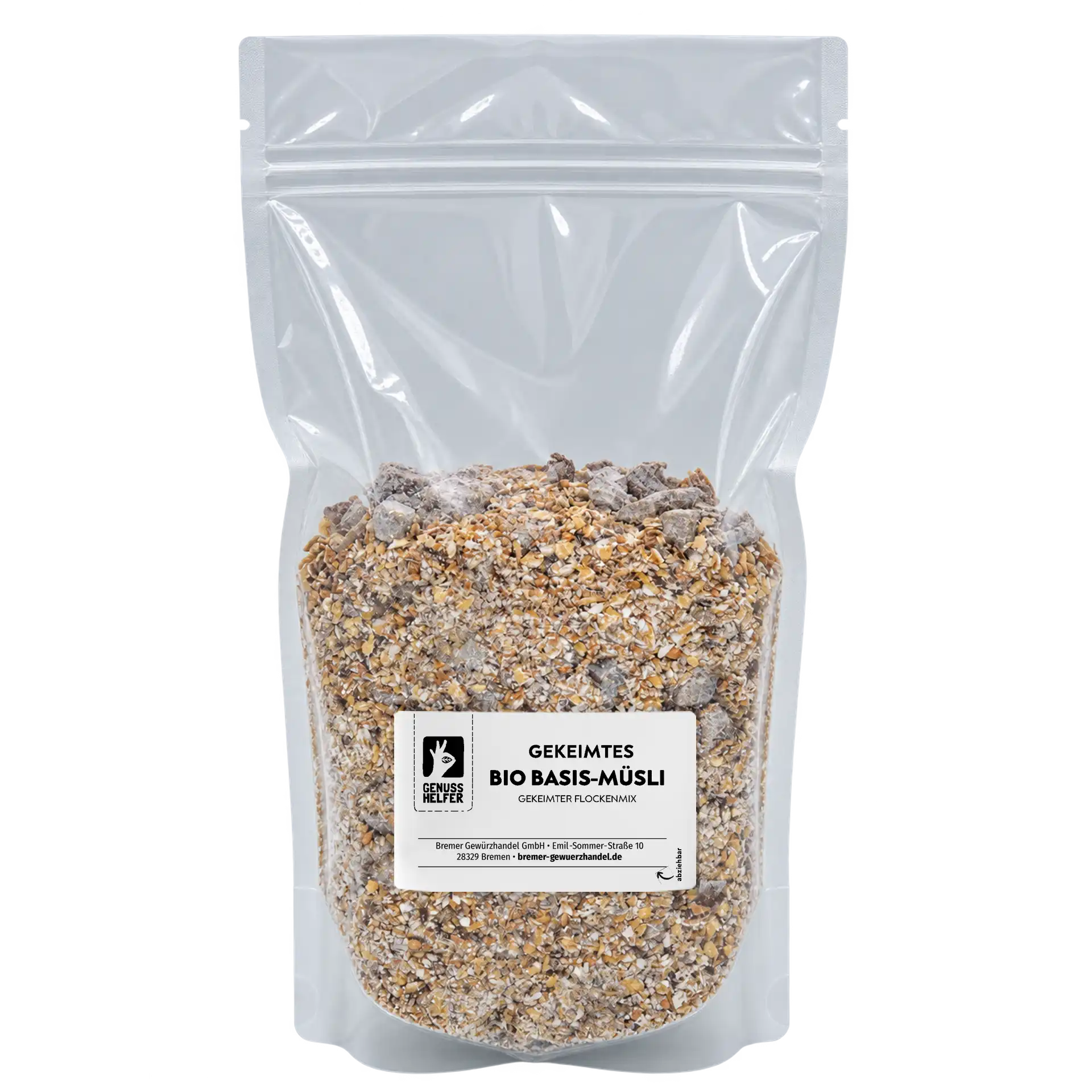 Basis-Müsli Flockenmix, gekeimt, BIO