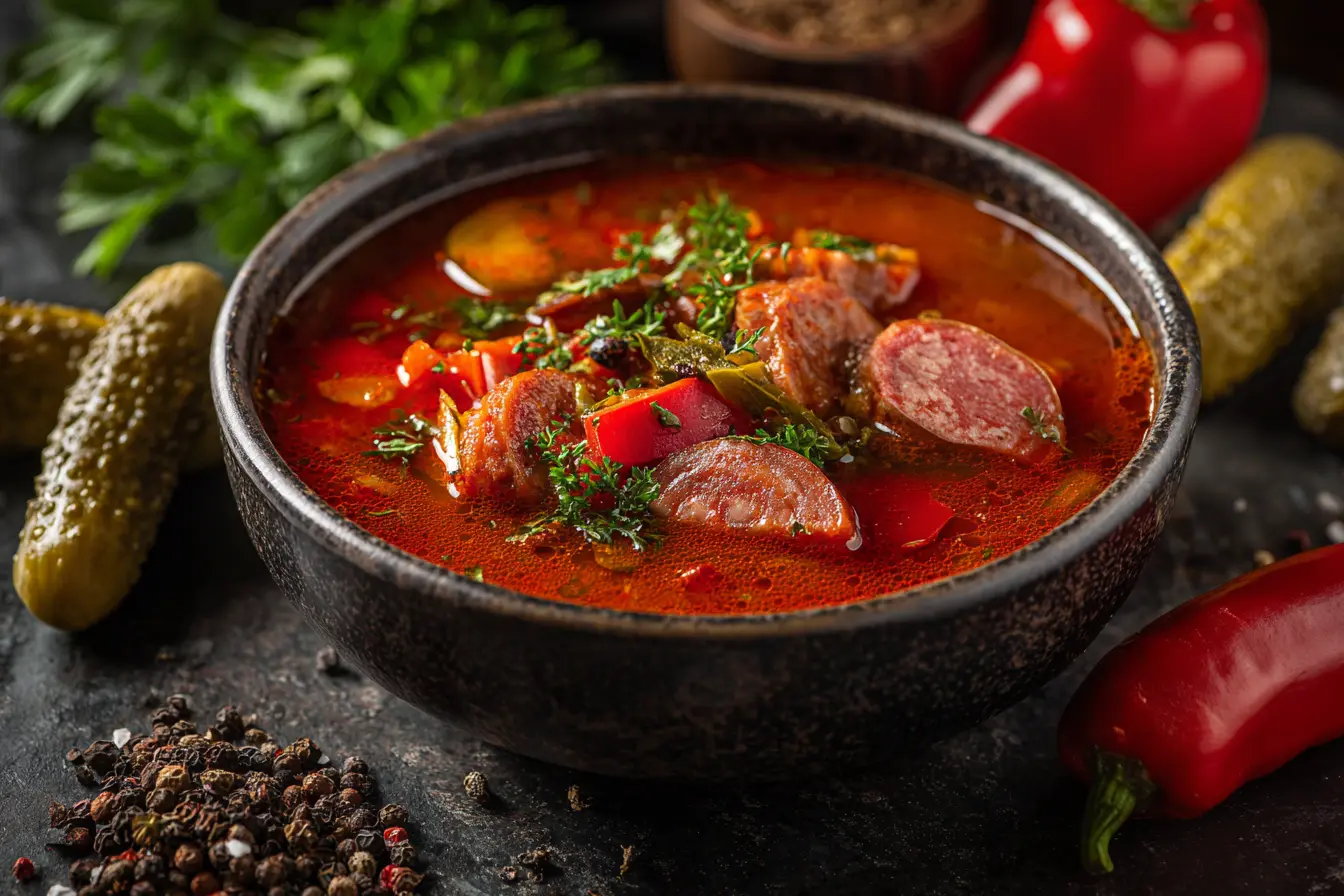 Soljanka Suppe DDR Klassiker