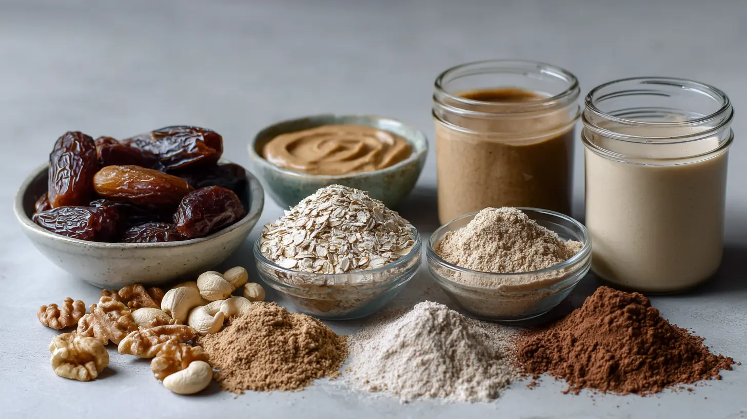 Proteinriegel Ratgeber verschiedene Zutaten Moodbild