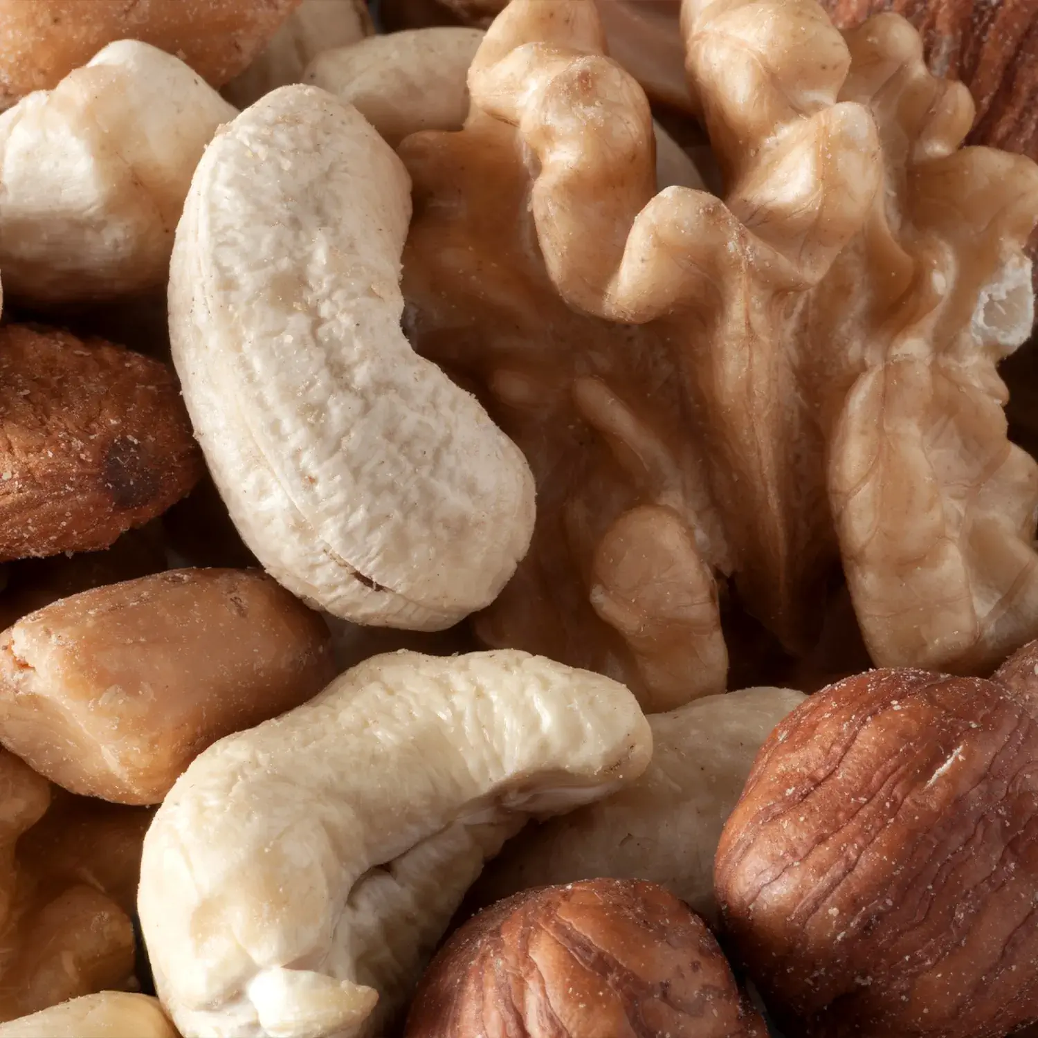 Nahaufnahme einer Nussmischung