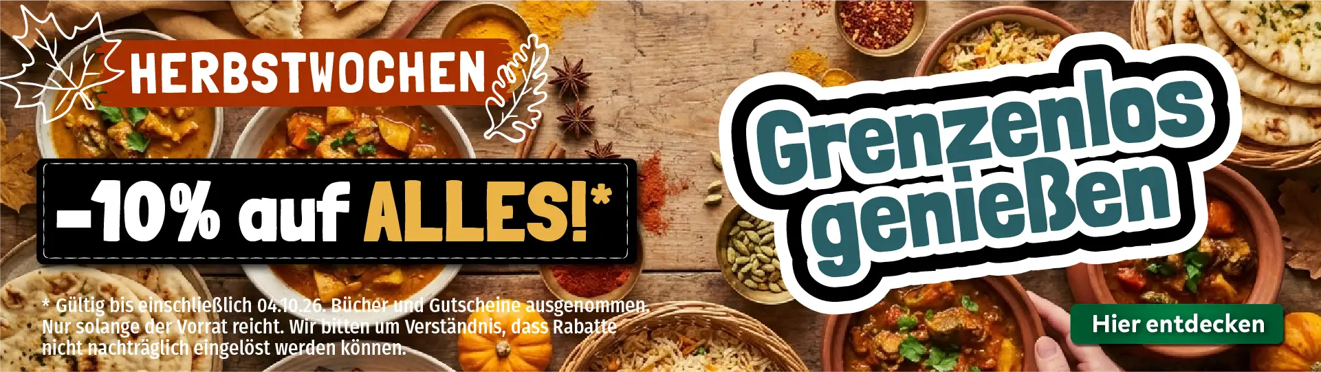 Grenzenlos genießen Tag er deutschen Einheit Header