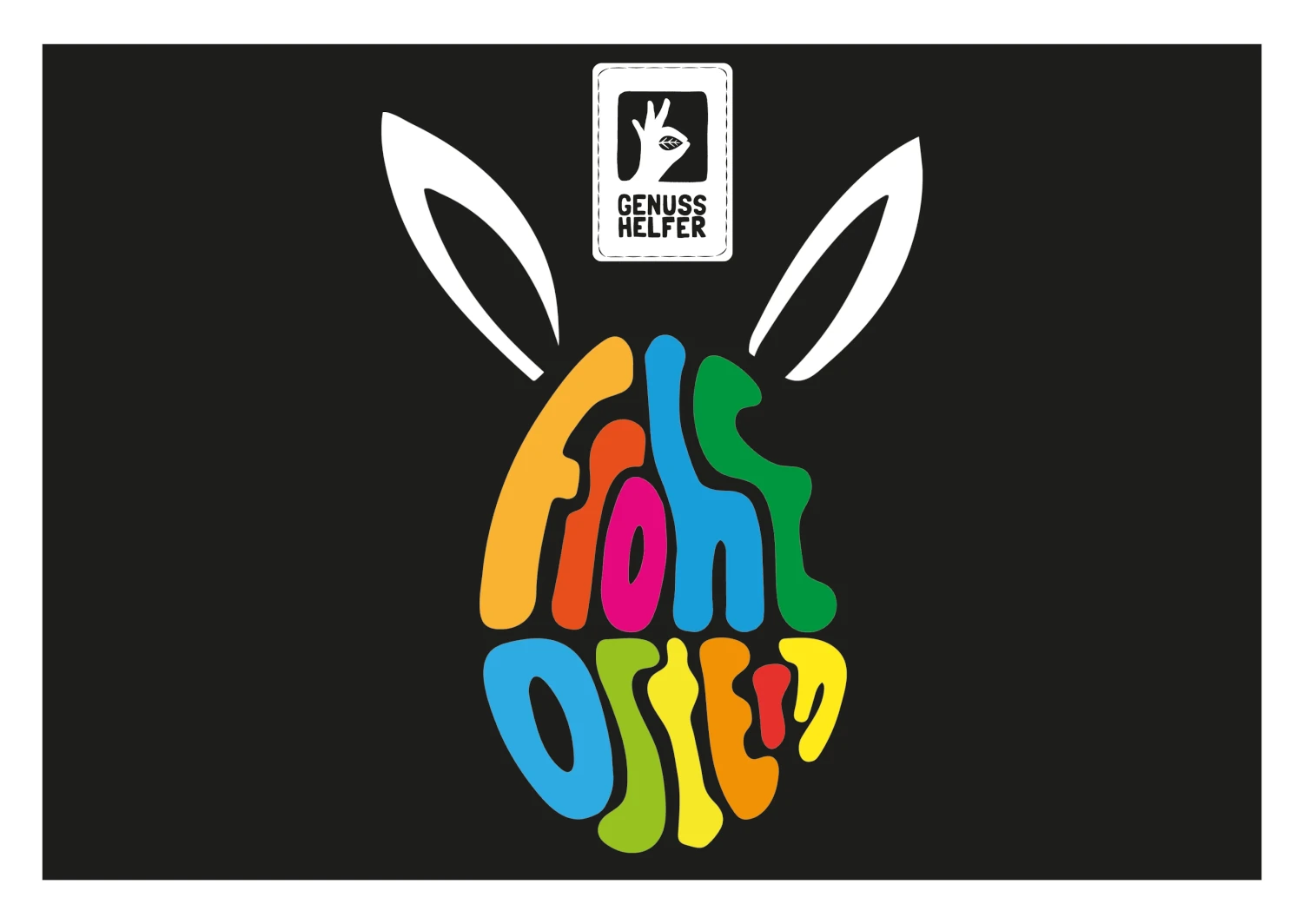 Gutschein zum Ausdrucken "Frohe Ostern (dunkel) Gutschein zum Ausdrucken "Frohe Ostern (dunkel)