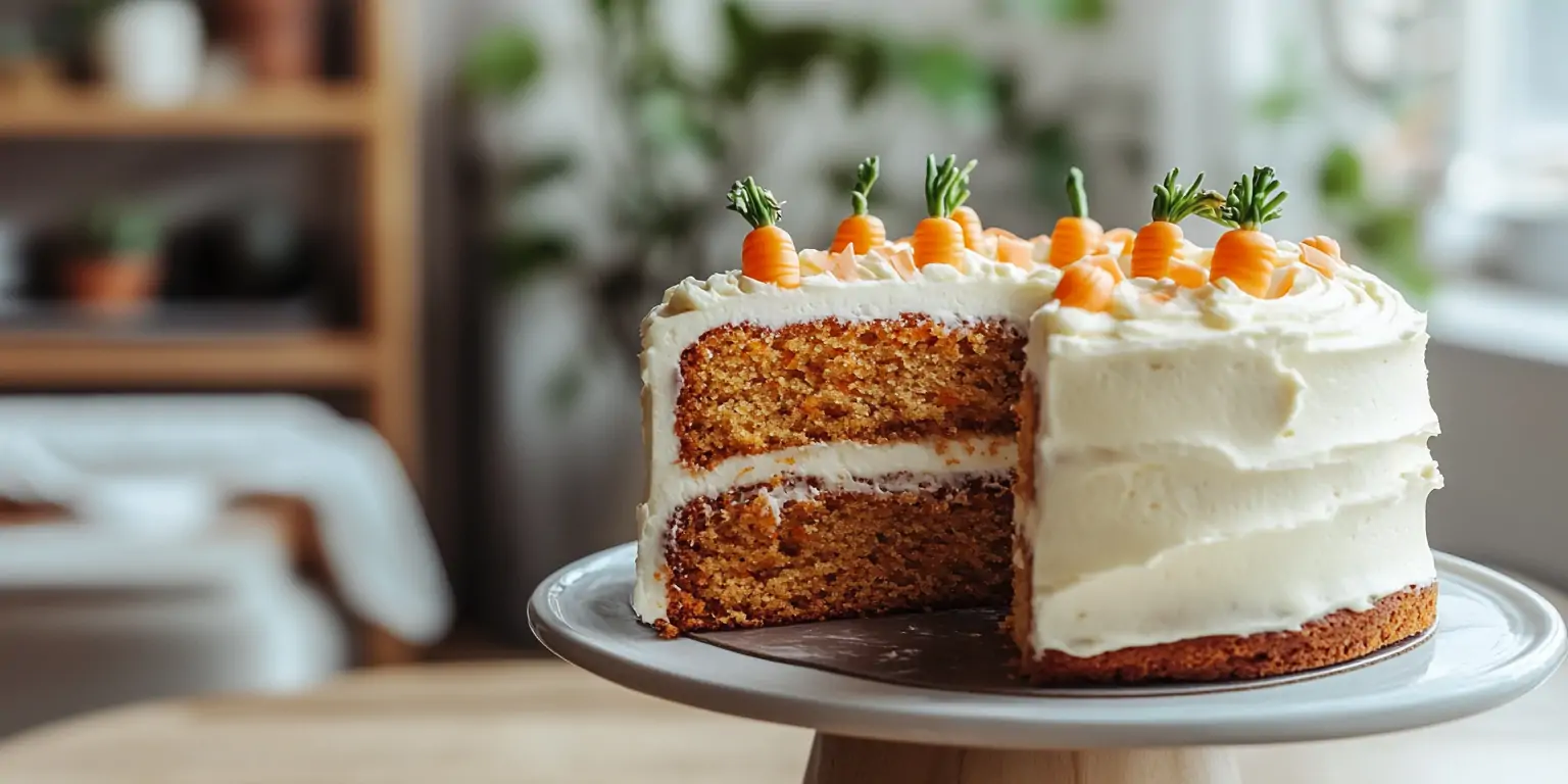 Veganer Rüblikuchen Veganer Rüblikuchen
