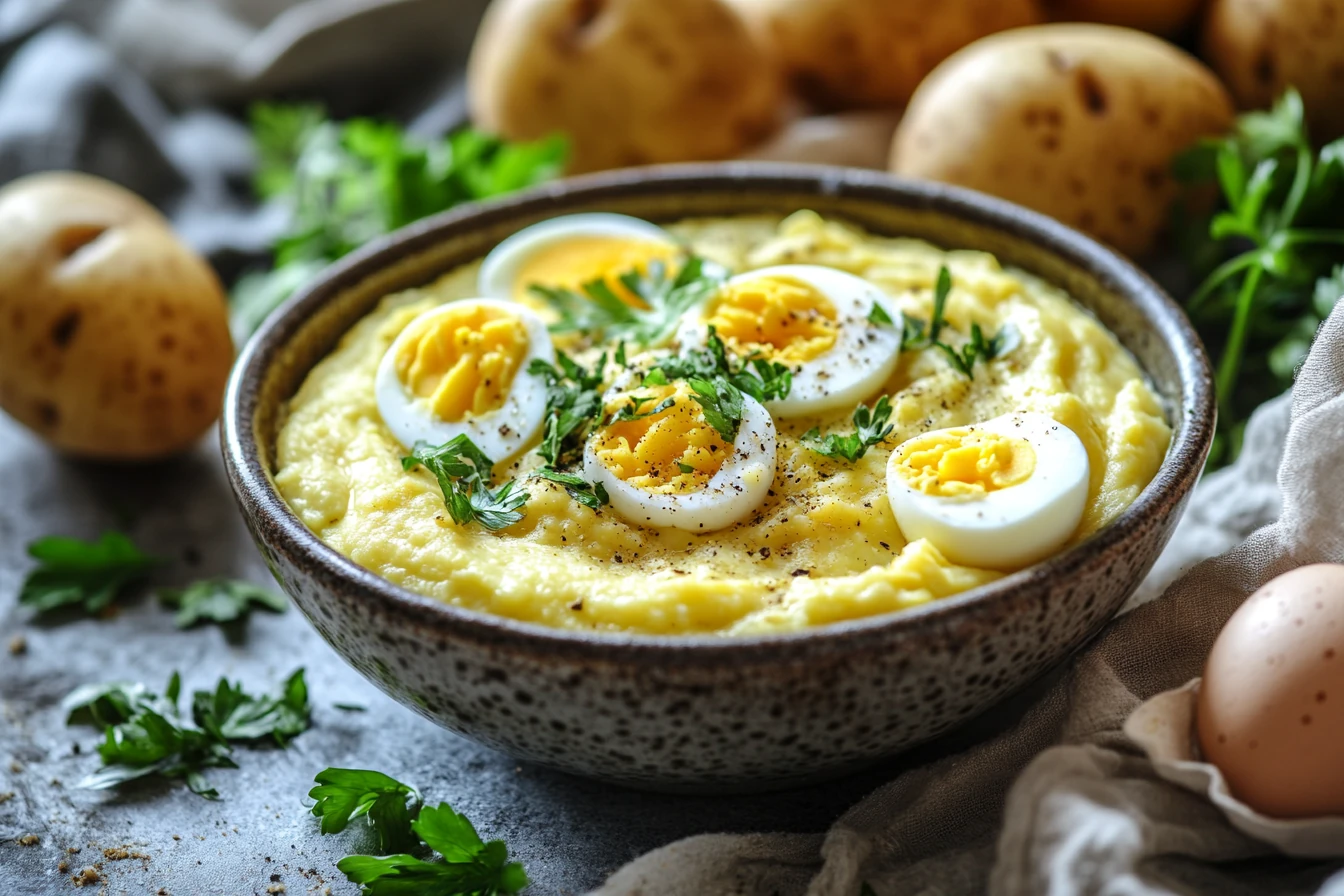 Kartoffeldip mit Kurkuma Kartoffeldip mit Kurkuma