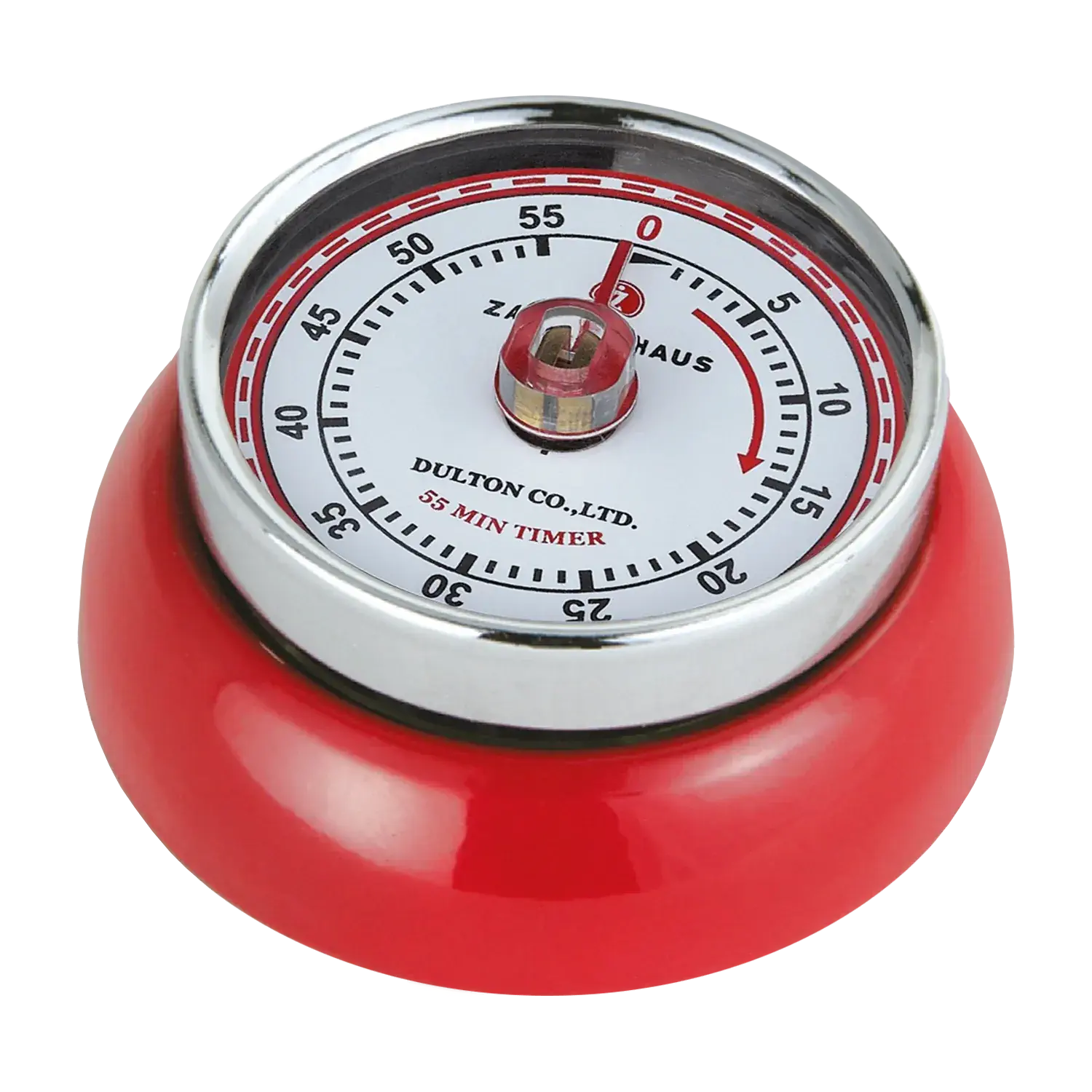Küchentimer „Retro“ von Zassenhaus in Rot