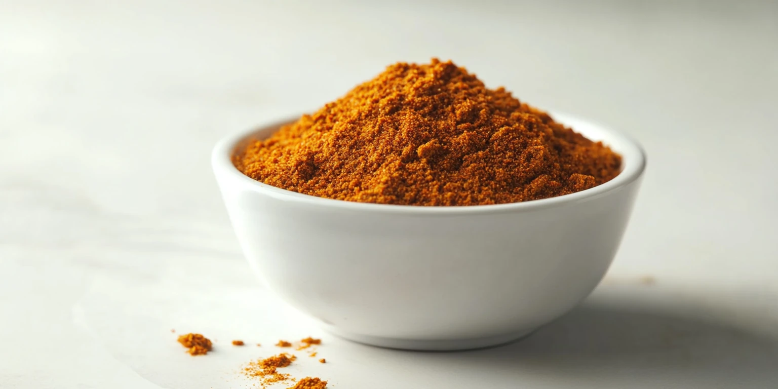 Garam Masala mit Cumin und Kreuzkümmel gemahlen angerichtet